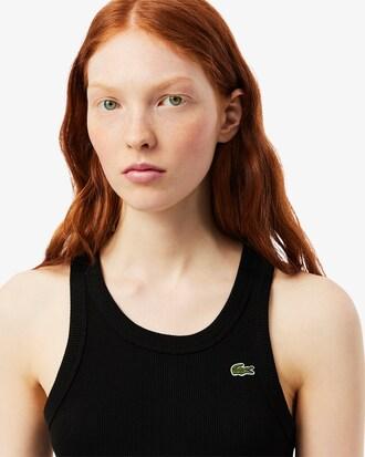 Slim Fit Cotton Tank Top Product Image