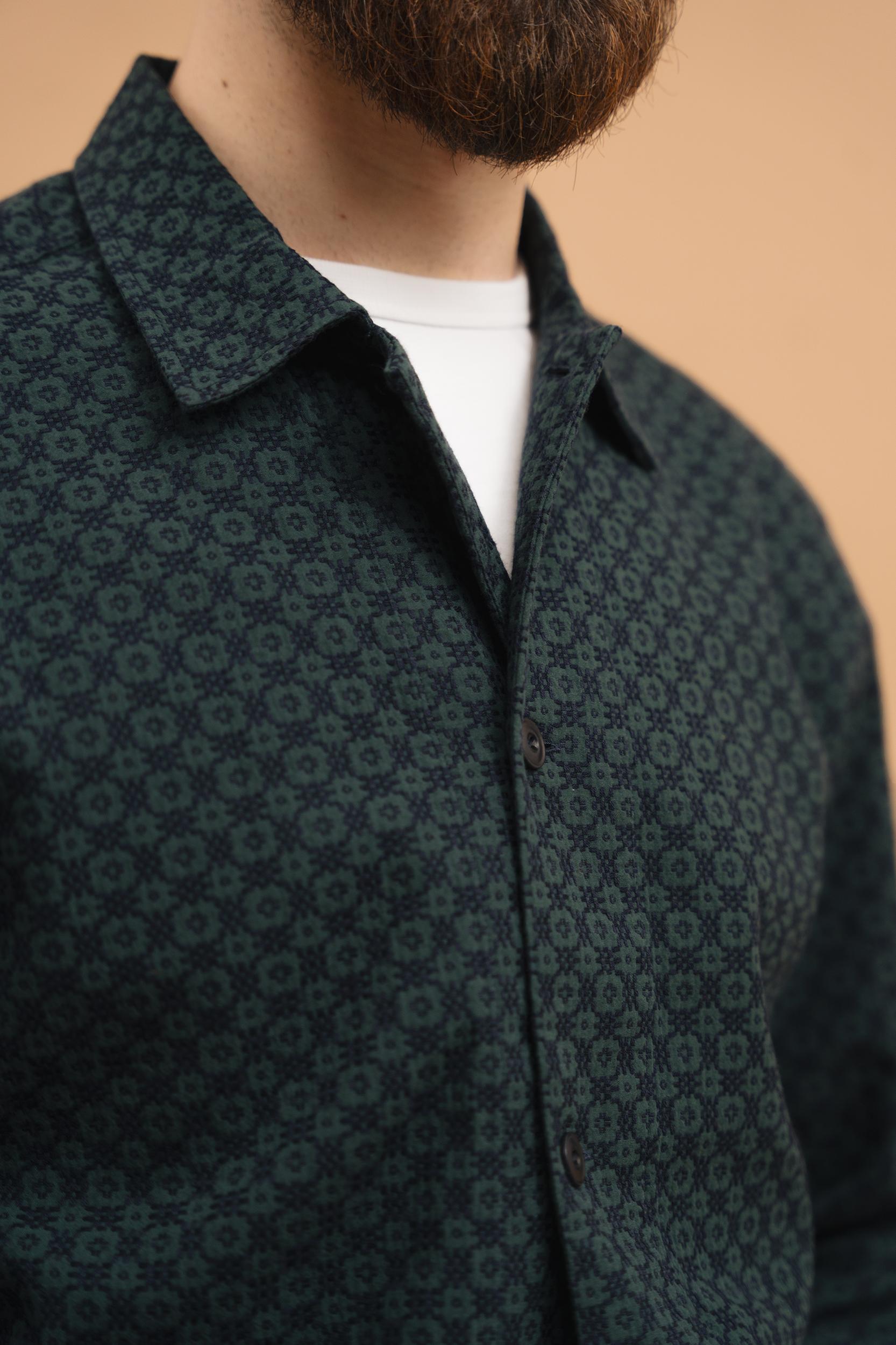 Archive Jacquard Overshirt Product Image