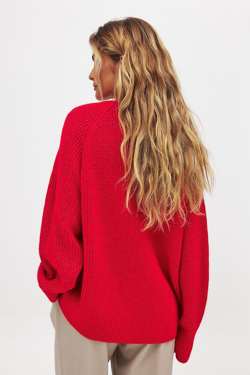 Oversized Knitted Cardigan Product Image