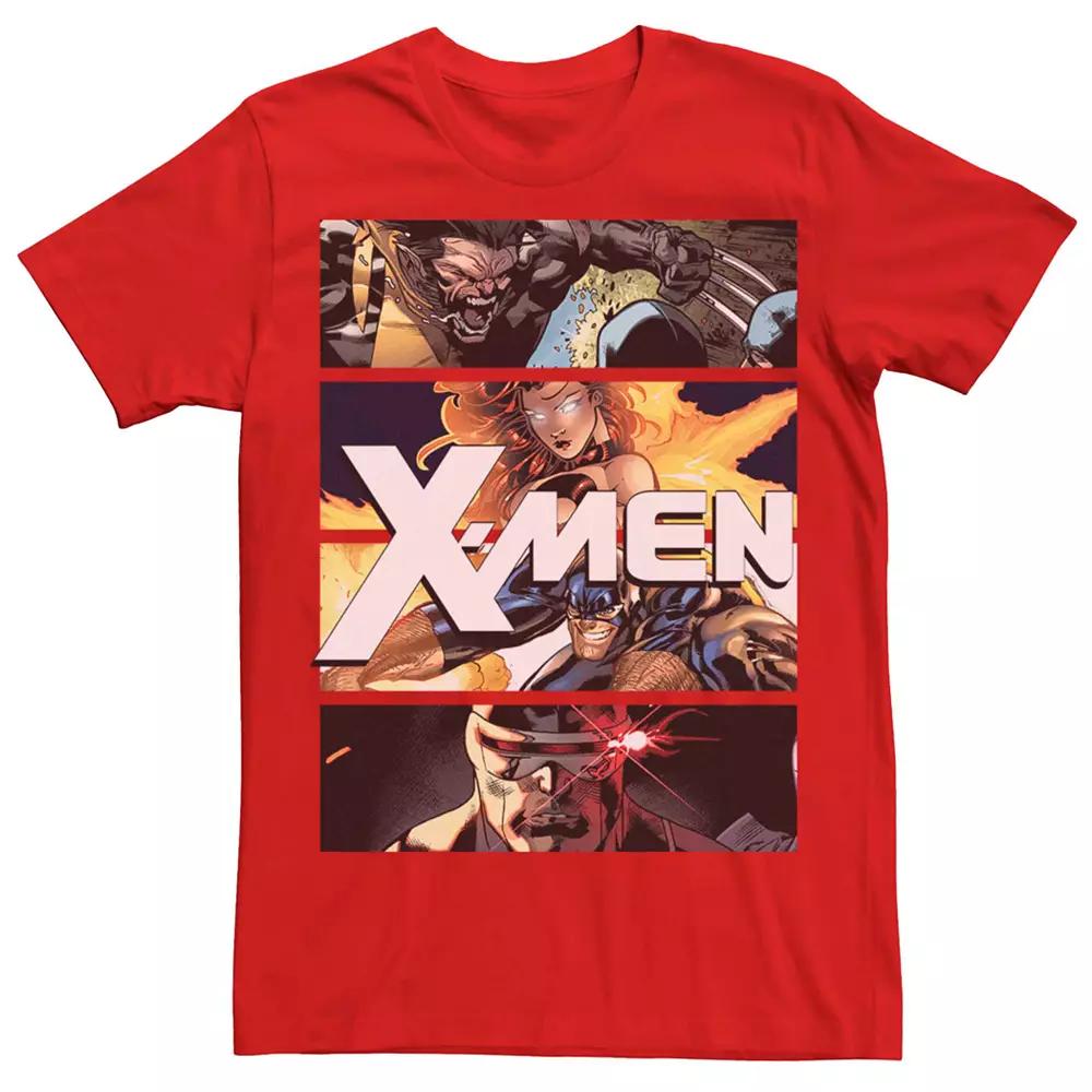 Men's Marvel X-Men Four Panel Group Shot Tee,  Product Image