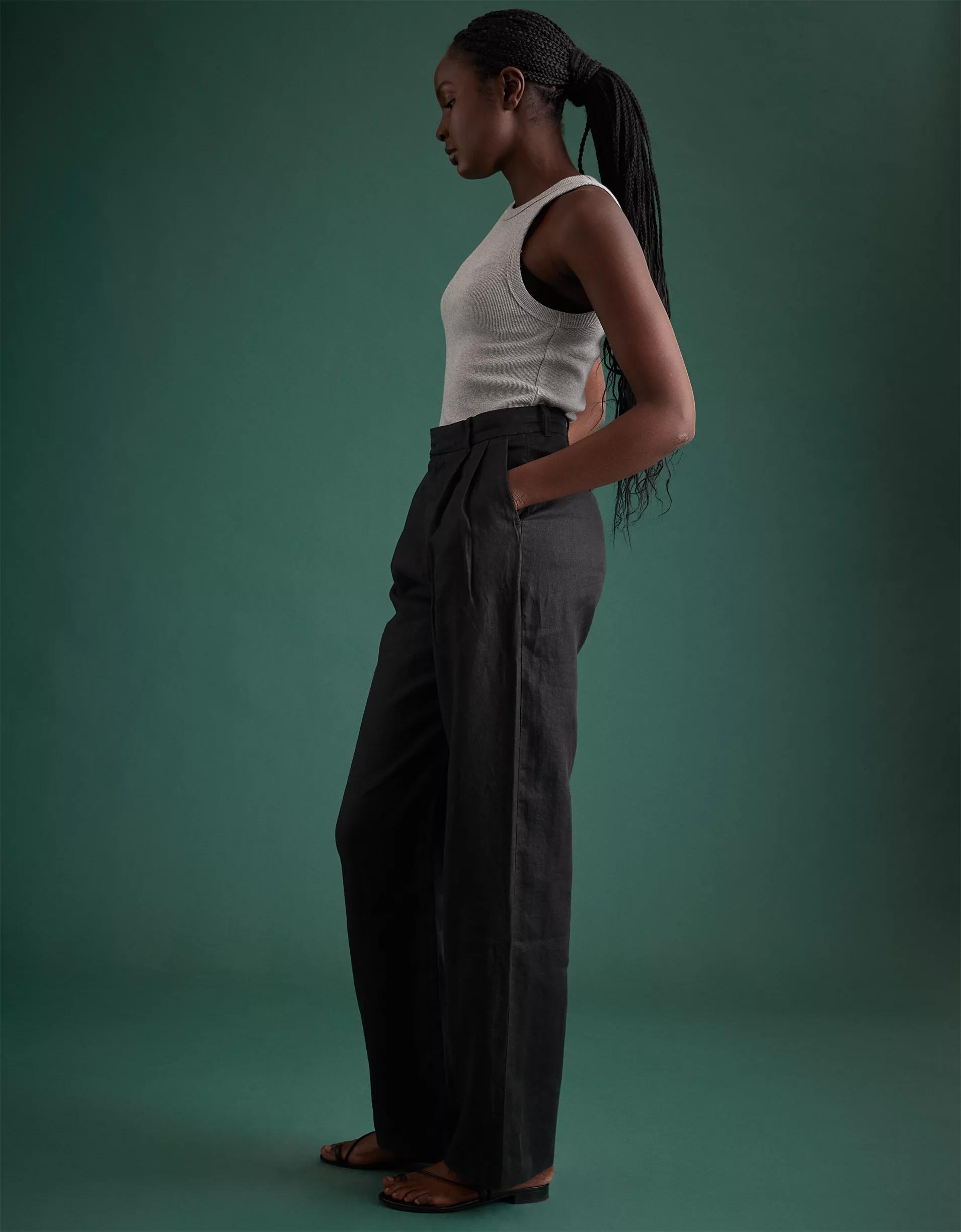 AE77 Premium Linen Trouser Product Image