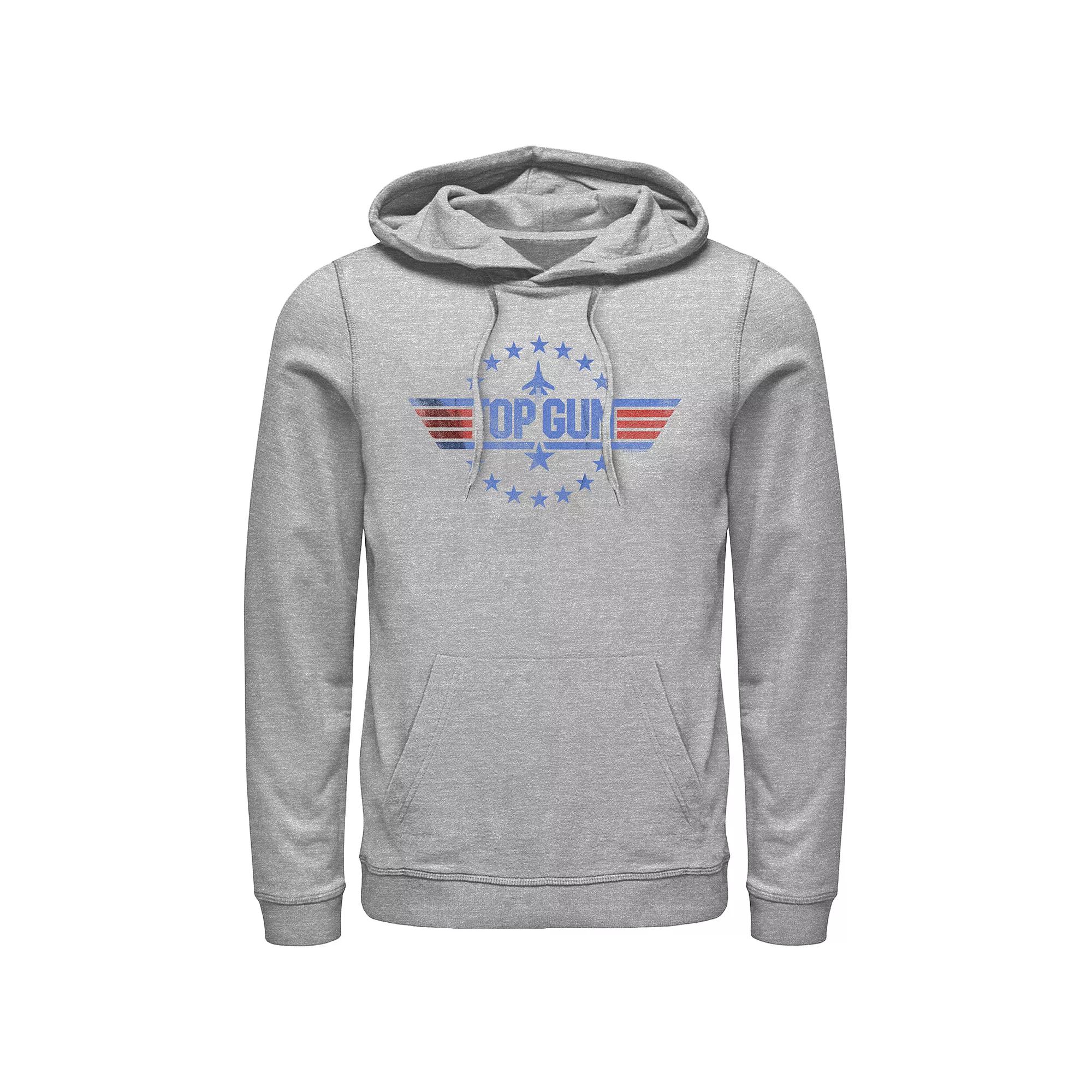 Men's Top Gun Round Logo Hoodie,  Product Image