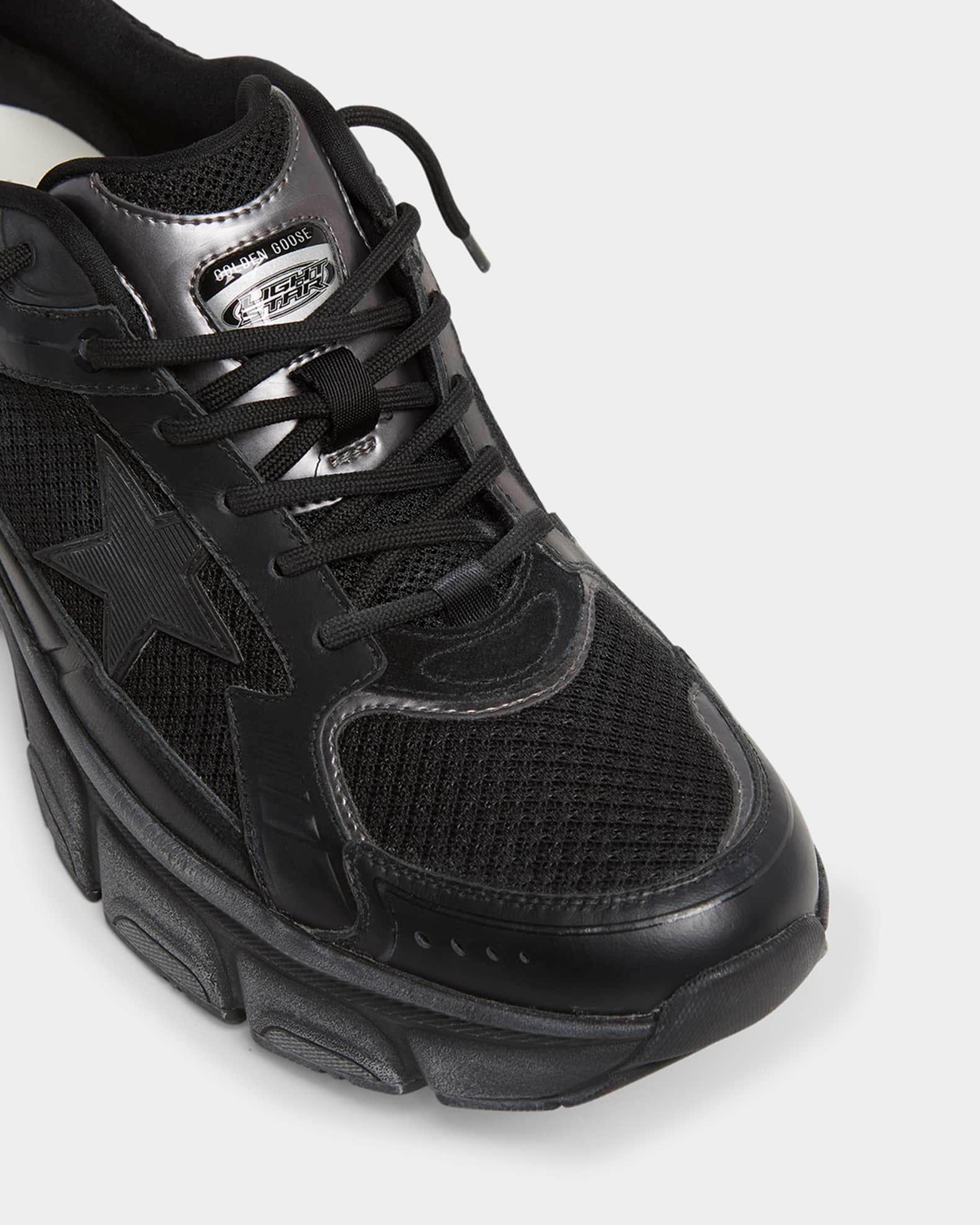 Men's Lightstar Mesh and Leather Sneakers Product Image