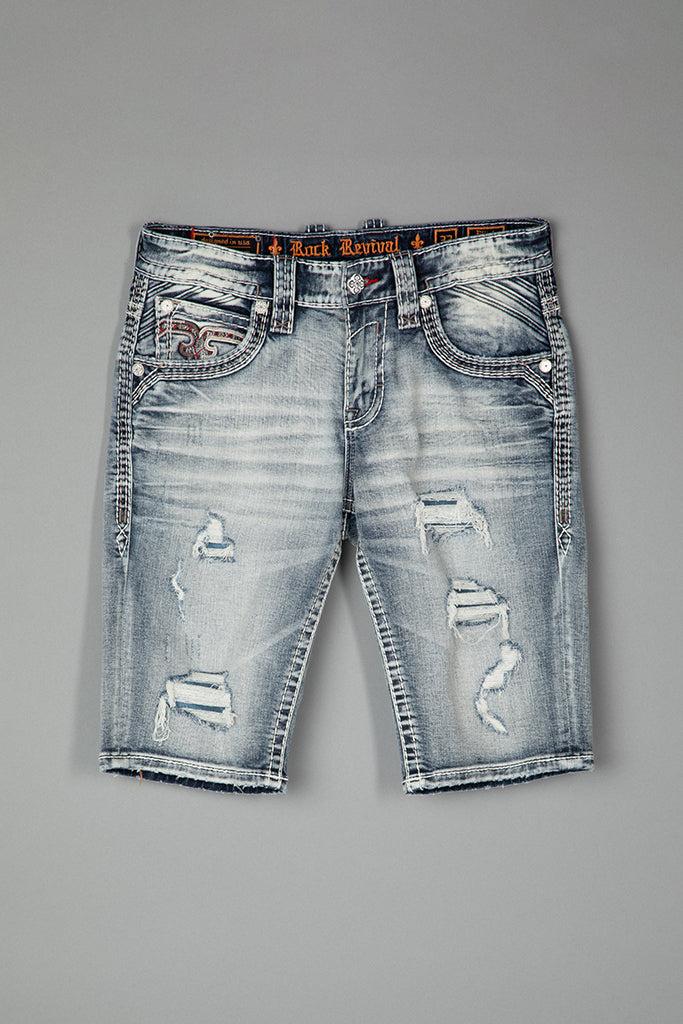 Elijah Denim Shorts Male Product Image