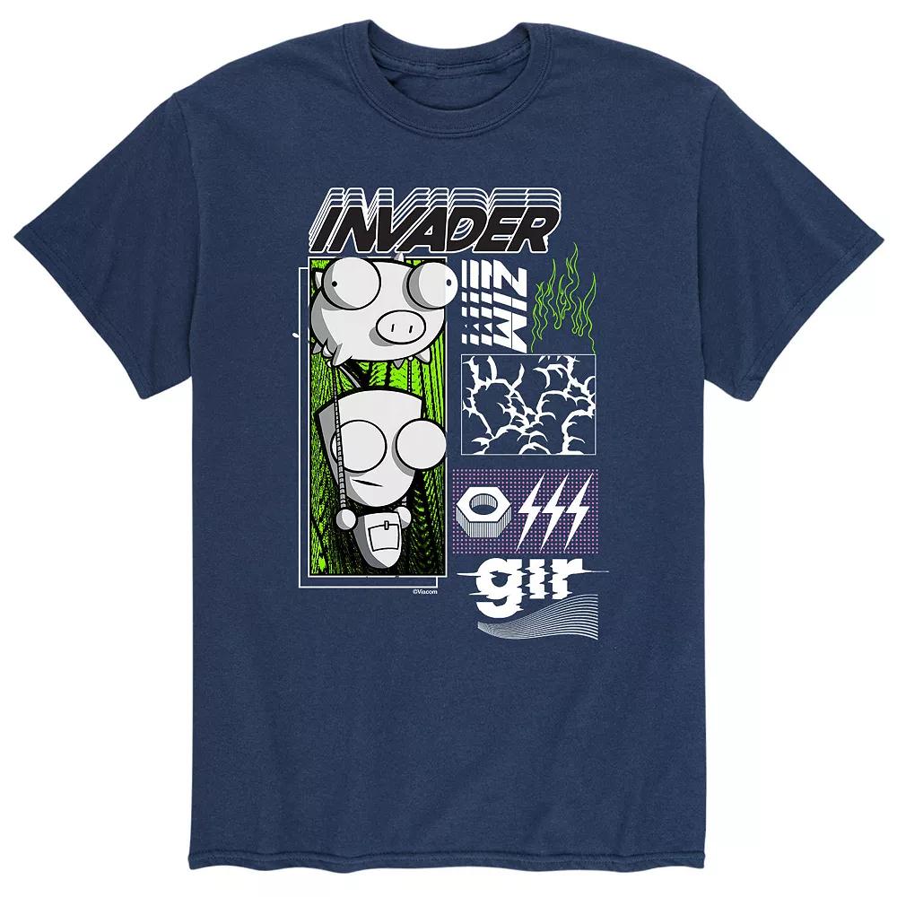 Men's Invader Zim Lighting Bolt Tee,  Product Image