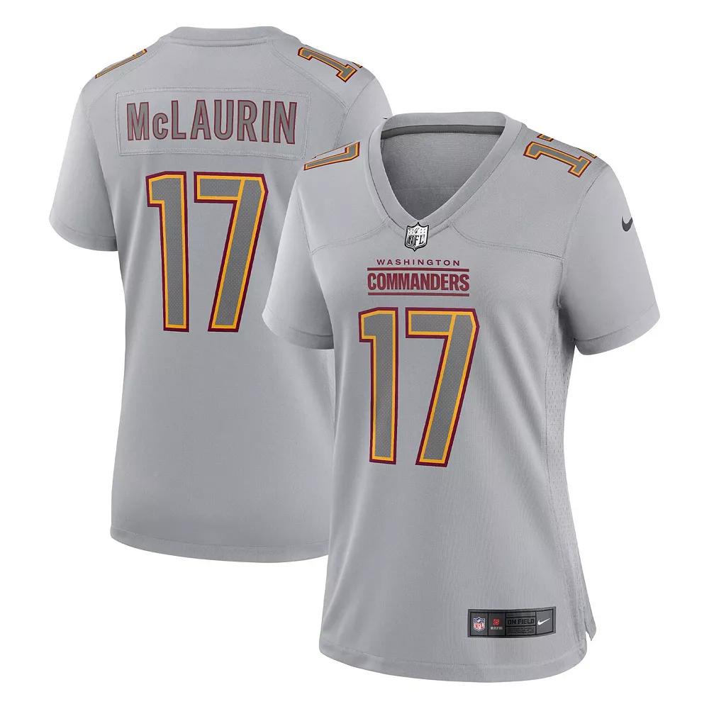 Women's Nike Terry McLaurin Gray Washington Commanders Atmosphere Fashion Game Jersey, Size: Small, Wft Grey Product Image