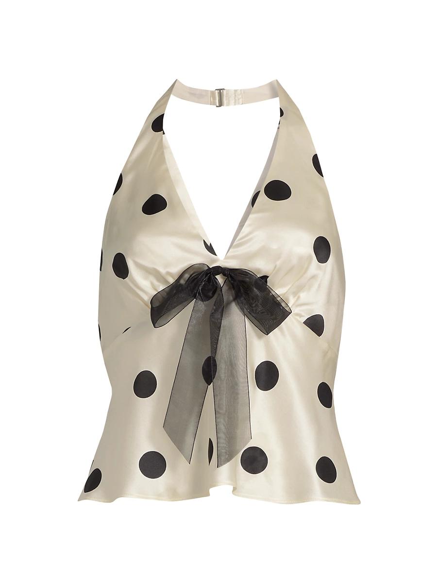 Womens Clarissa Silk Top Product Image