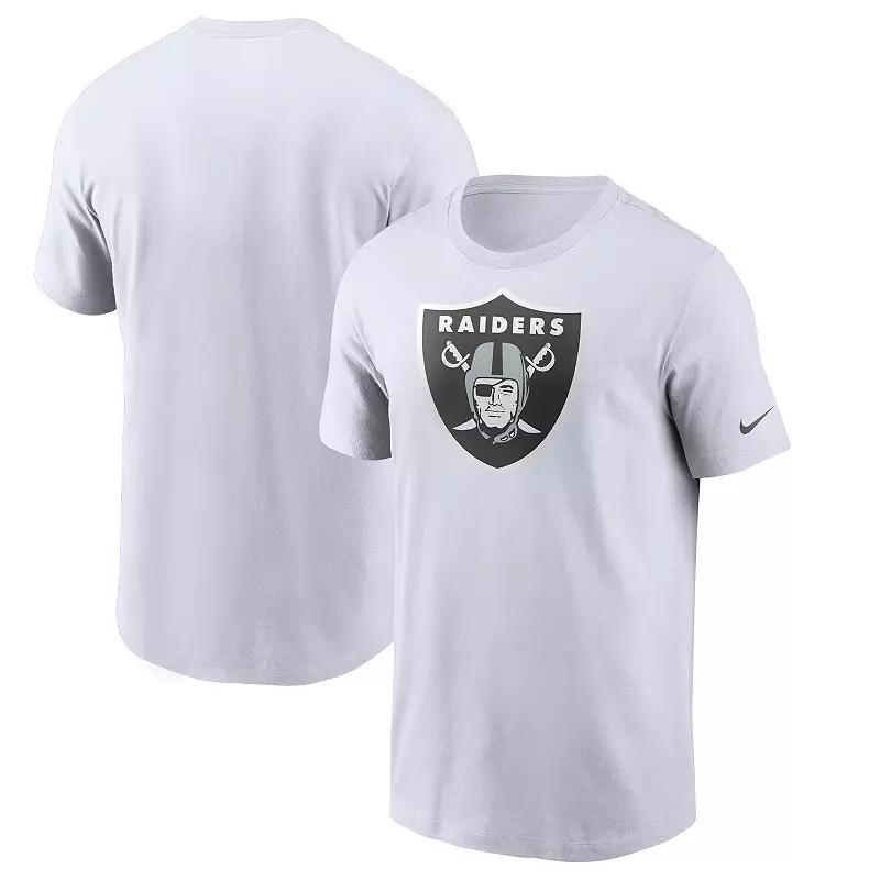 Men's Nike White Las Vegas Raiders Primary Logo T-Shirt, Size: 3XL, Lvr White Product Image