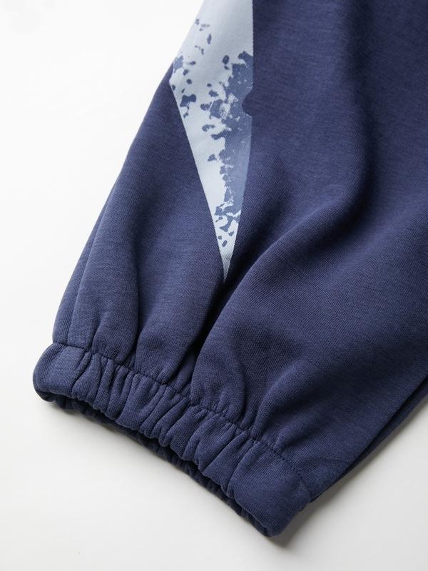 Star Print High Waist Stretchy Sweatpants Product Image