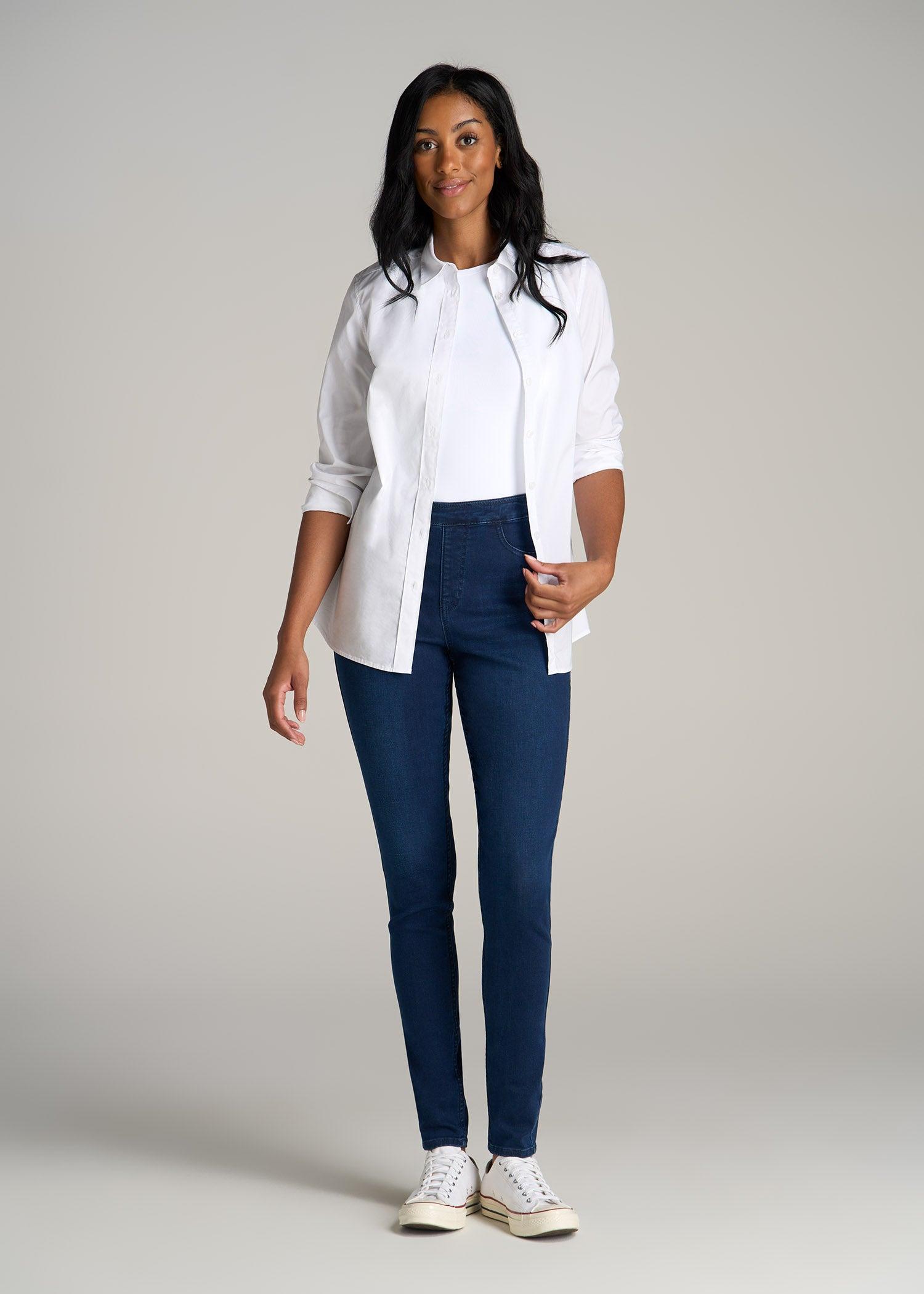 Jeggings for Tall Women in Twilight Blue Female Product Image