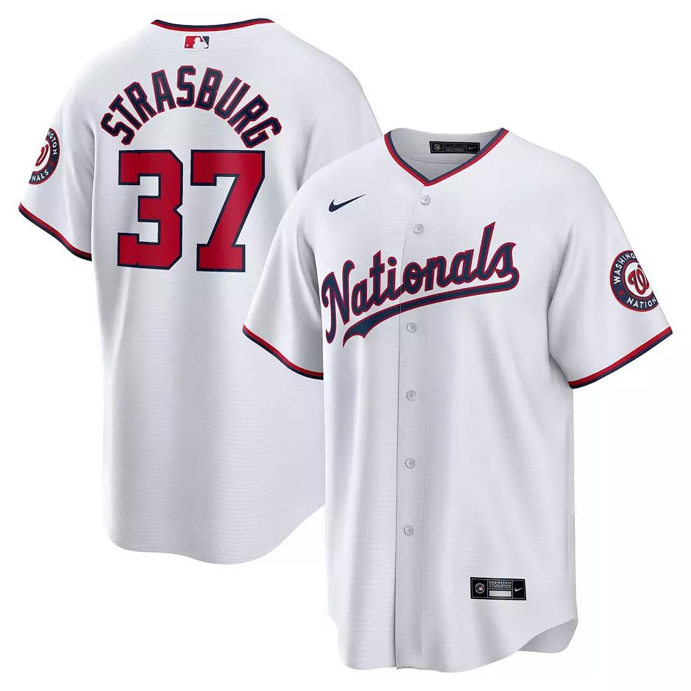 Stephen Strasburg Washington Nationals Nike Mens MLB Replica Jersey | T770NAWHWT7-S37 Product Image