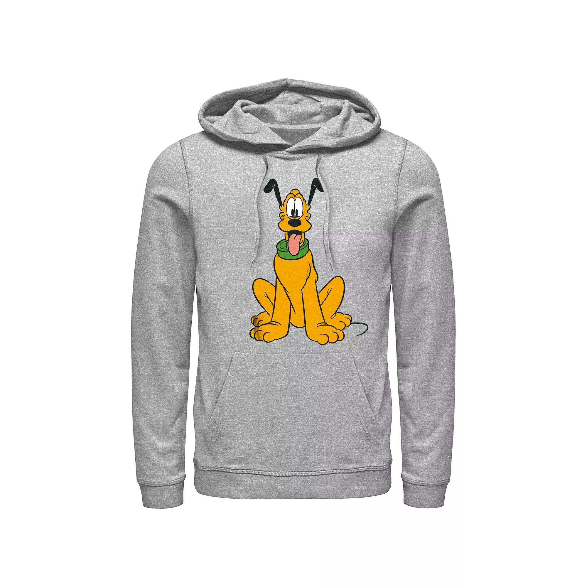 Men's Mickey Mouse Happy Pluto Graphic Hoodie,  Product Image