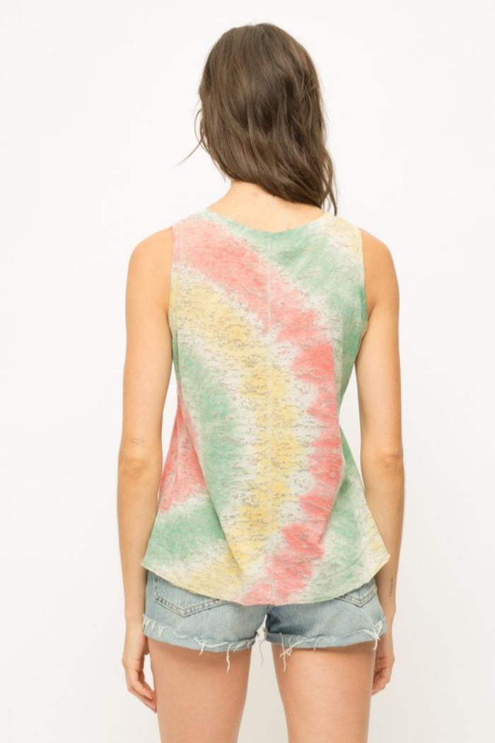 Tie Dye Tank Top Product Image