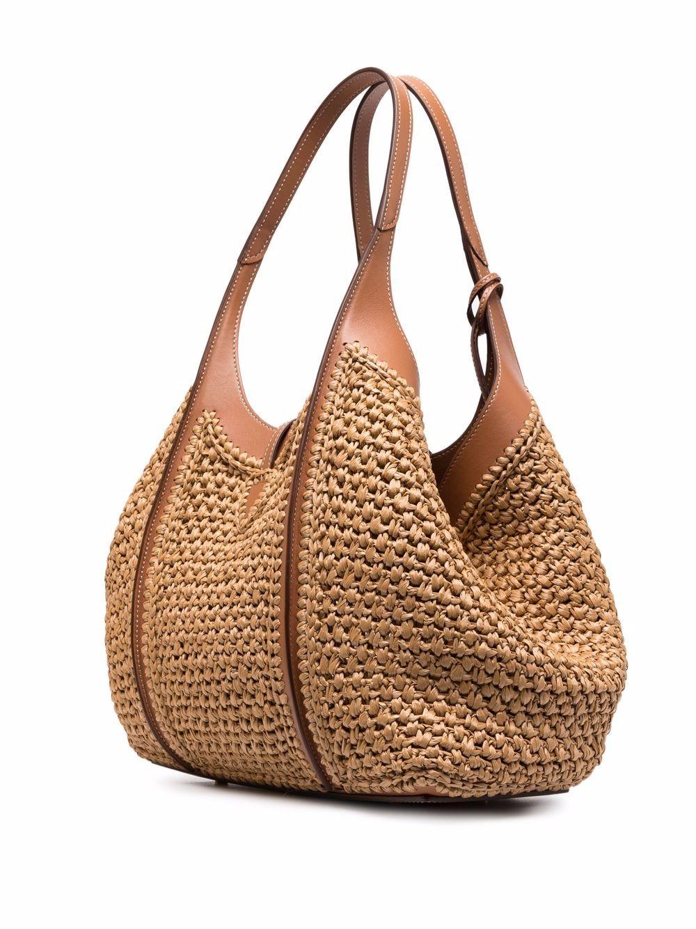 Timeless raffia tote bag Product Image