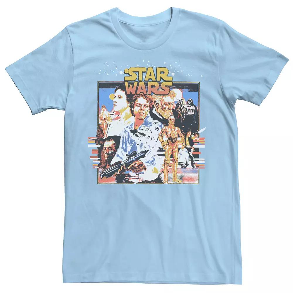 Men's Star Wars A New Hope Characters Collage Tee,  Product Image