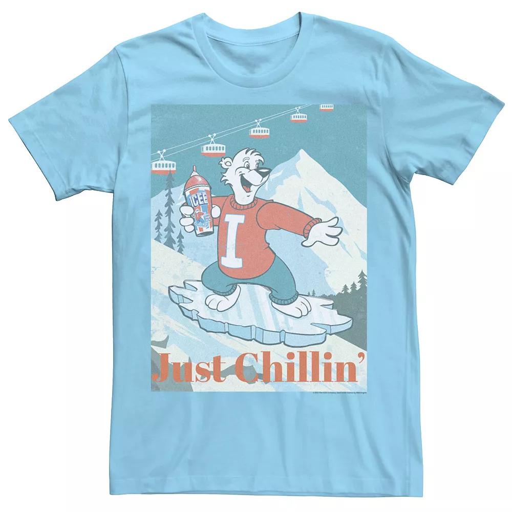 Men's ICEE Snow Boarding Polar Bear Tee,  Product Image