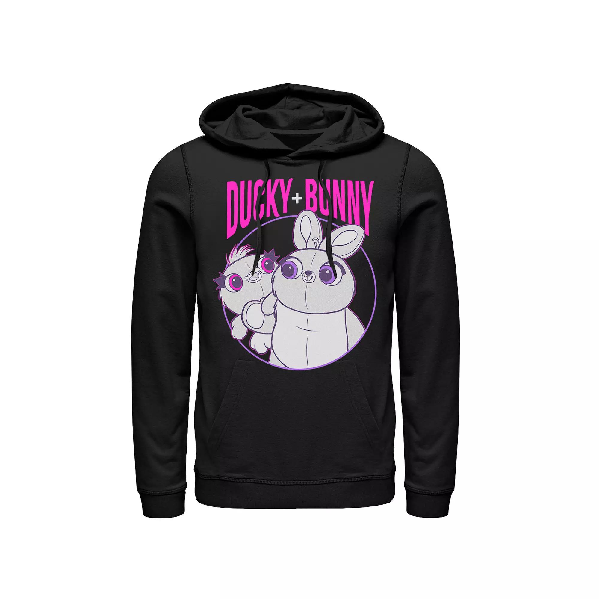 Disney / Pixar's Toy Story 4 Ducky & Bunny Men's Circle Logo Pullover Hoodie,  Product Image