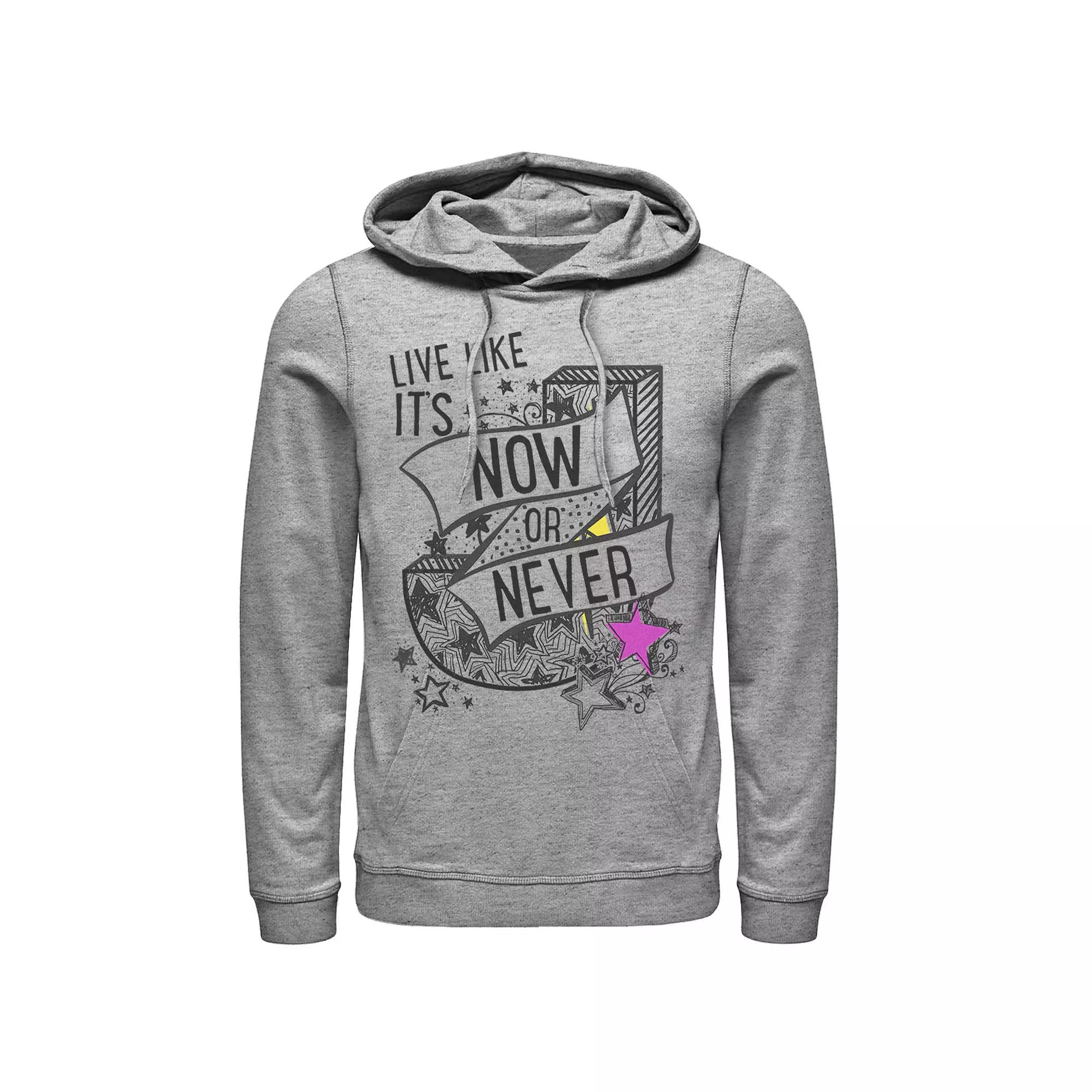 Men's Looney Tunes Daffy Duck Not Amused Portrait Hoodie, Size: 3XL, Athletic Grey Product Image