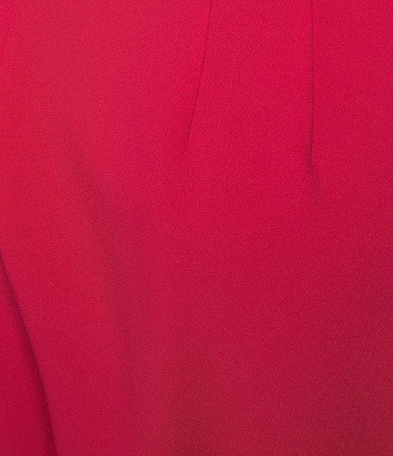 Muse by Marchesa Flora Stretch Crepe Applique Strapless Button-Up Vest Product Image