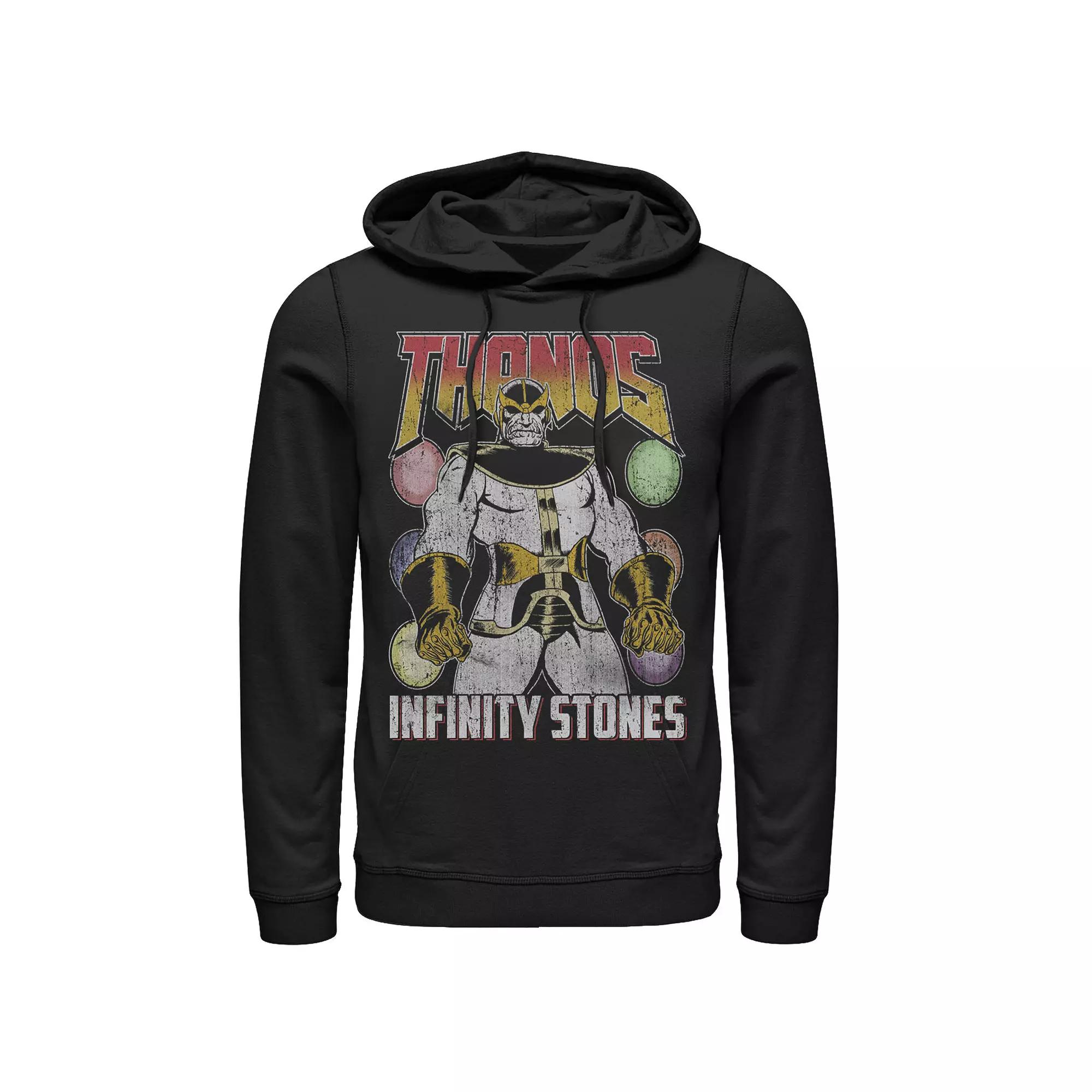 Men's Marvel Vintage Thanos Infinity Stones Hoodie,  Product Image