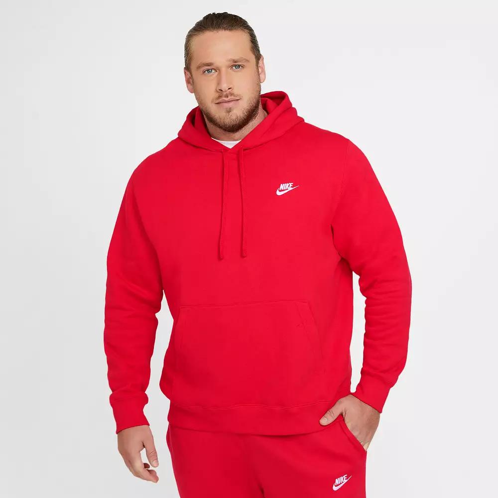 Men's Nike Club Pull-Over Fleece Hoodie,  Product Image