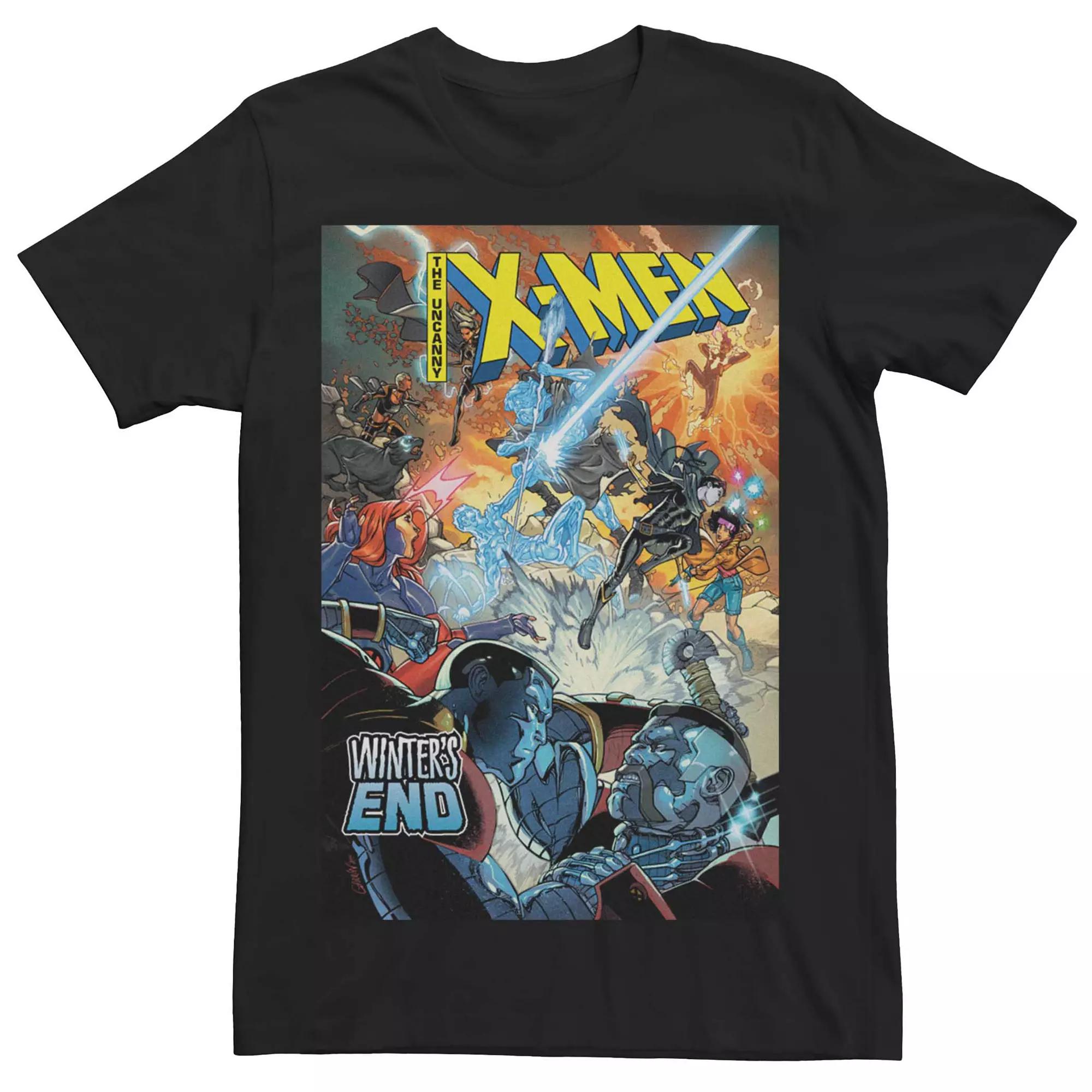 Men's Marvel X-Men Winters End Comic Cover Graphic Tee,  Product Image