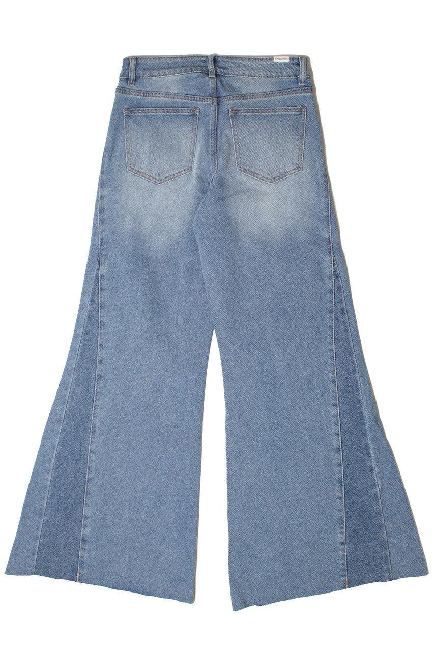 Panel Palazzo Jeans Product Image