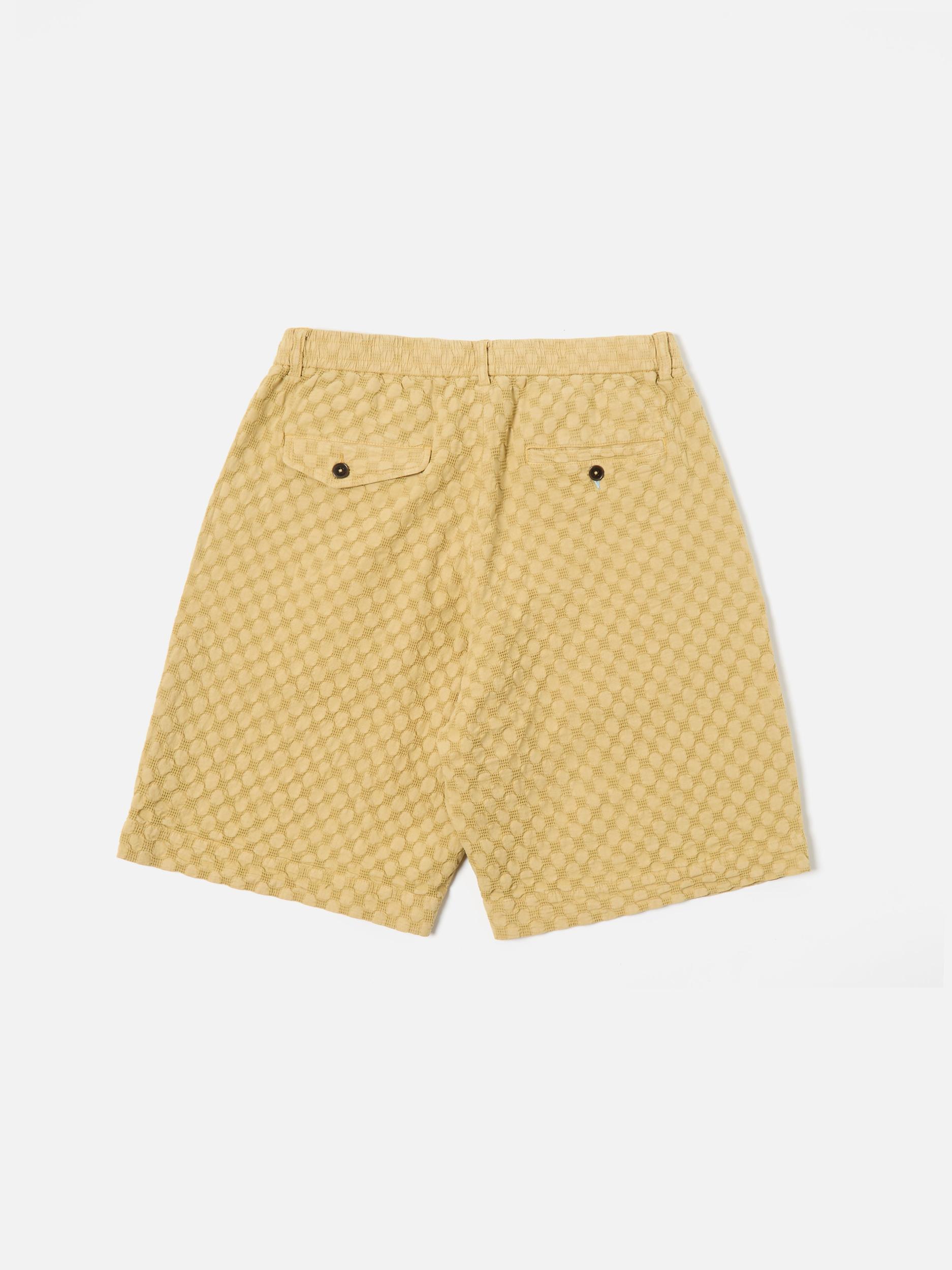 Camel Dot Waffle Pleated Track Short Product Image