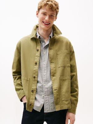 Lightweight Cotton-Linen Shirt Jacket Product Image