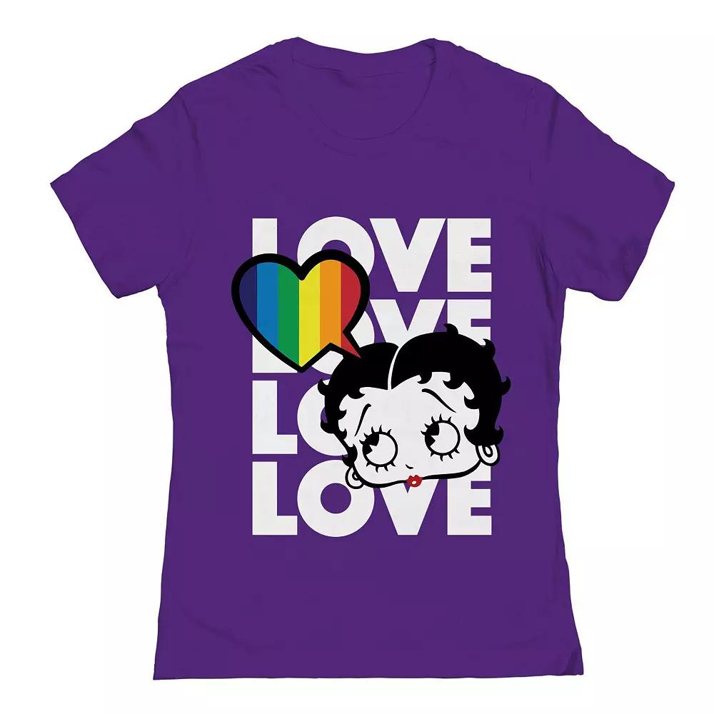 Junior's Grayson Threads The Label Pride Love Love Love Love Pride Graphic Tee, Women's,  Product Image