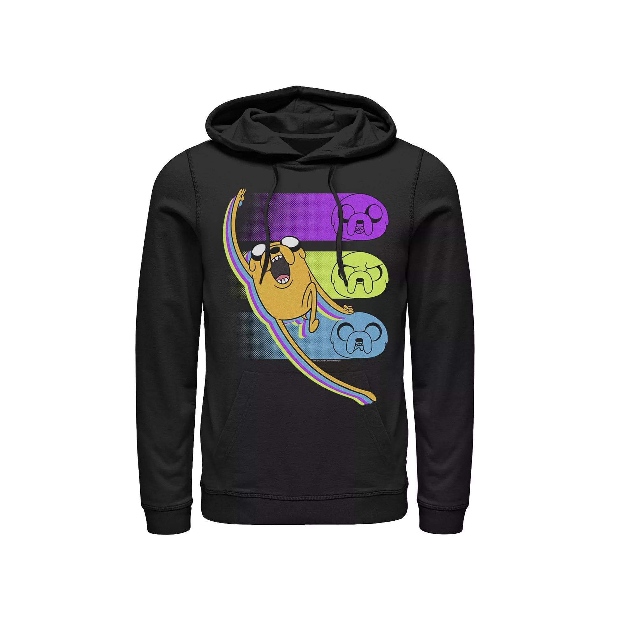 Men's Cartoon Network Adventure Time Jake Emotions Hoodie,  Product Image