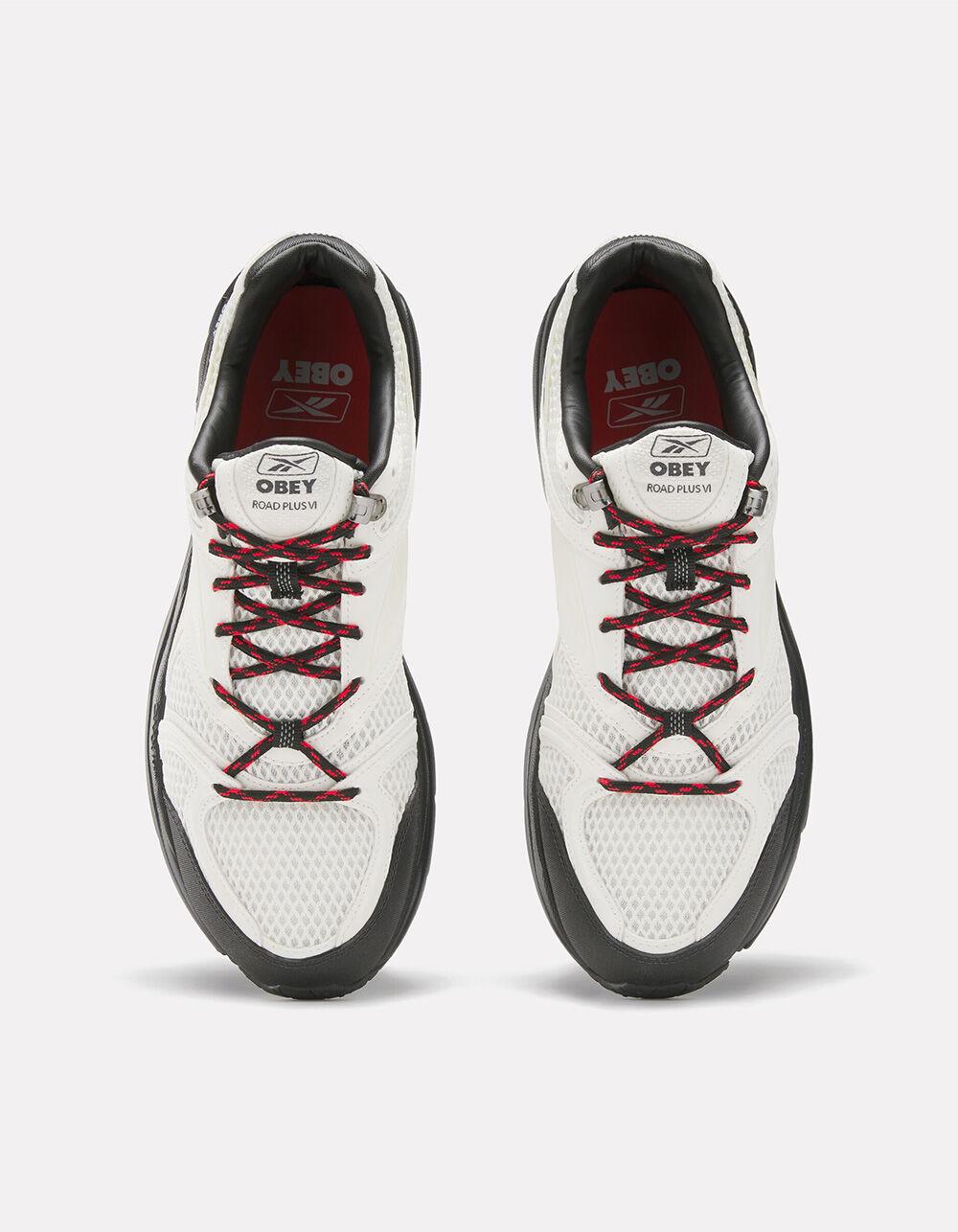 REEBOK x OBEY Premier Road Plus VI Mens Shoes - WHT/BLK Product Image