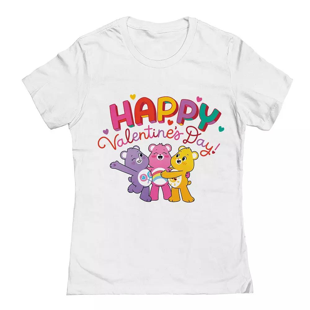 Junior's Care Bears Unlock The Magic Valentine's Day Graphic Tee, Women's,  Product Image