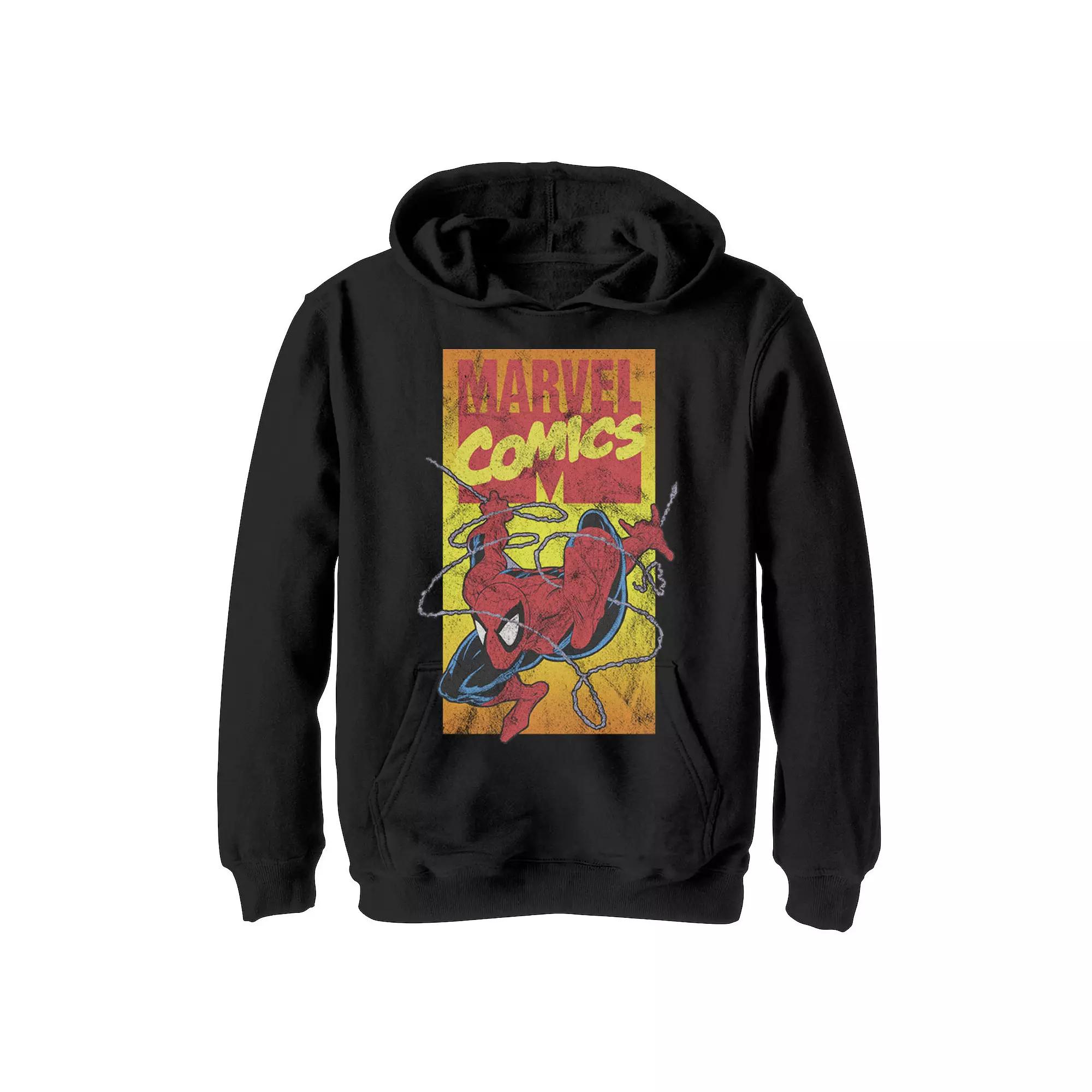 Boys 8-20 Marvel Comics Spider-Man Action Shot Hoodie, Boy's,  Product Image