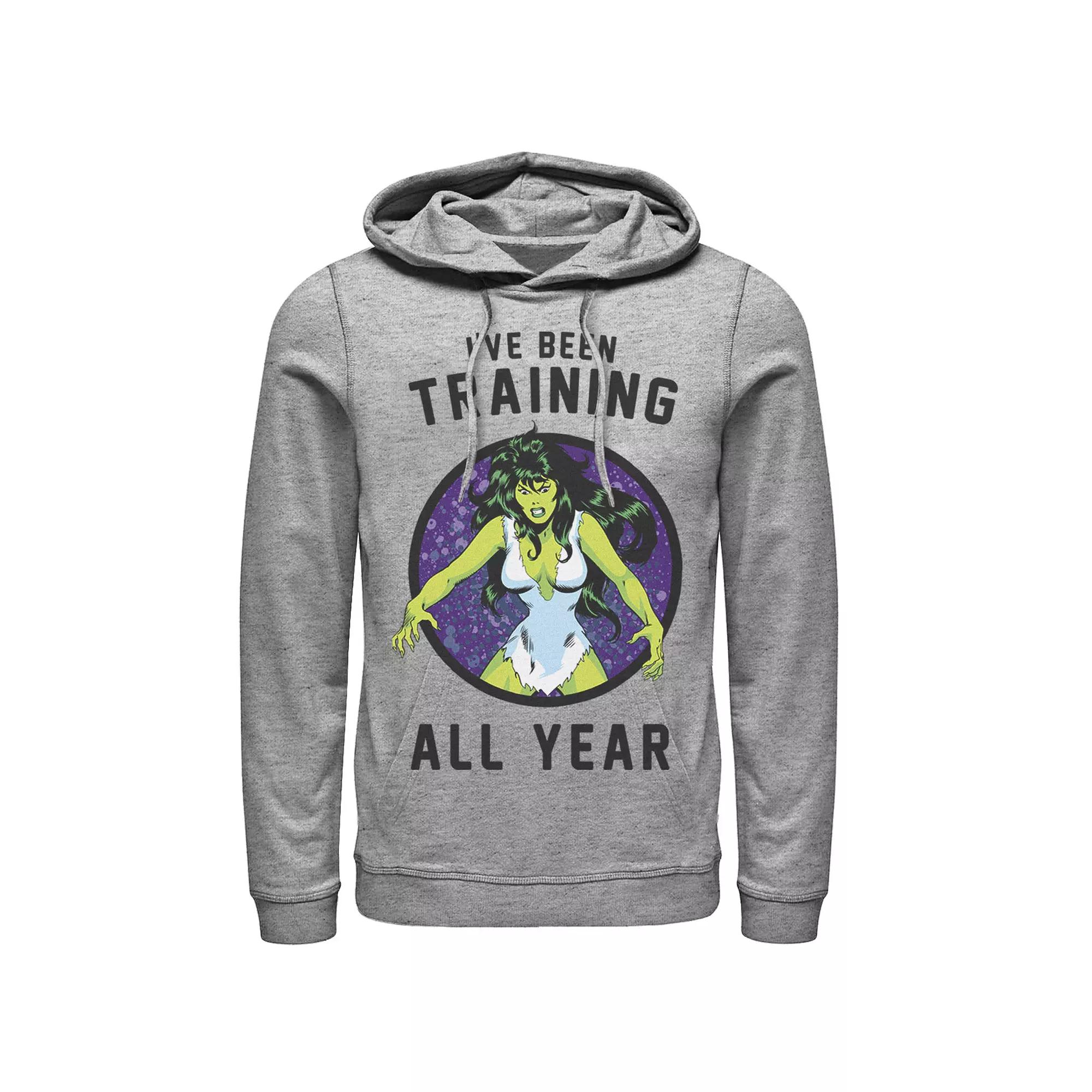 Men's Marvel She-Hulk I've Been Training All Year Hoodie,  Product Image