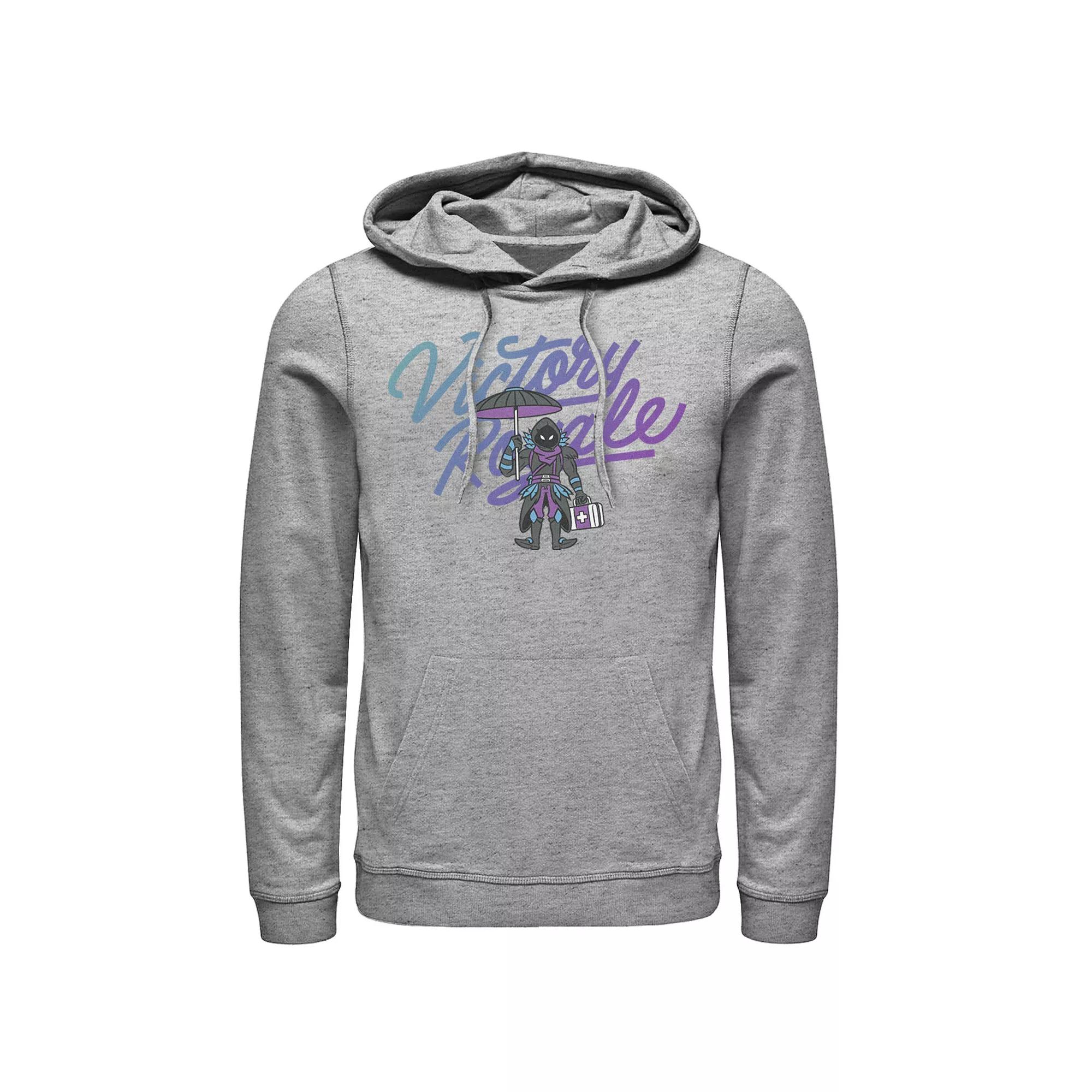 Men's Fortnite Raven Victory Royale Hoodie, Size: XL, Athletic Grey Product Image