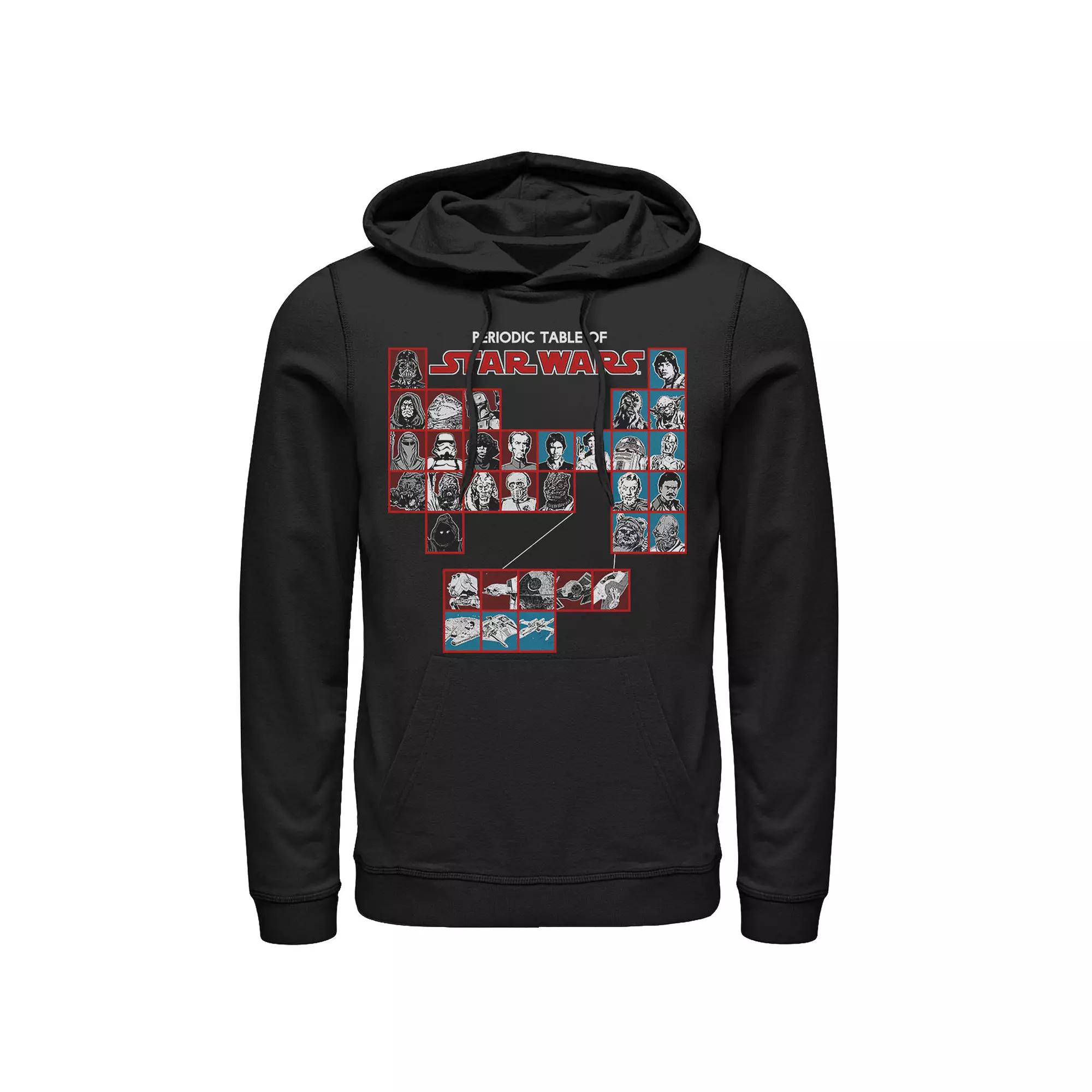 Men's Star Wars Periodic Table Of Characters Group Shot Graphic Pullover Hoodie,  Product Image