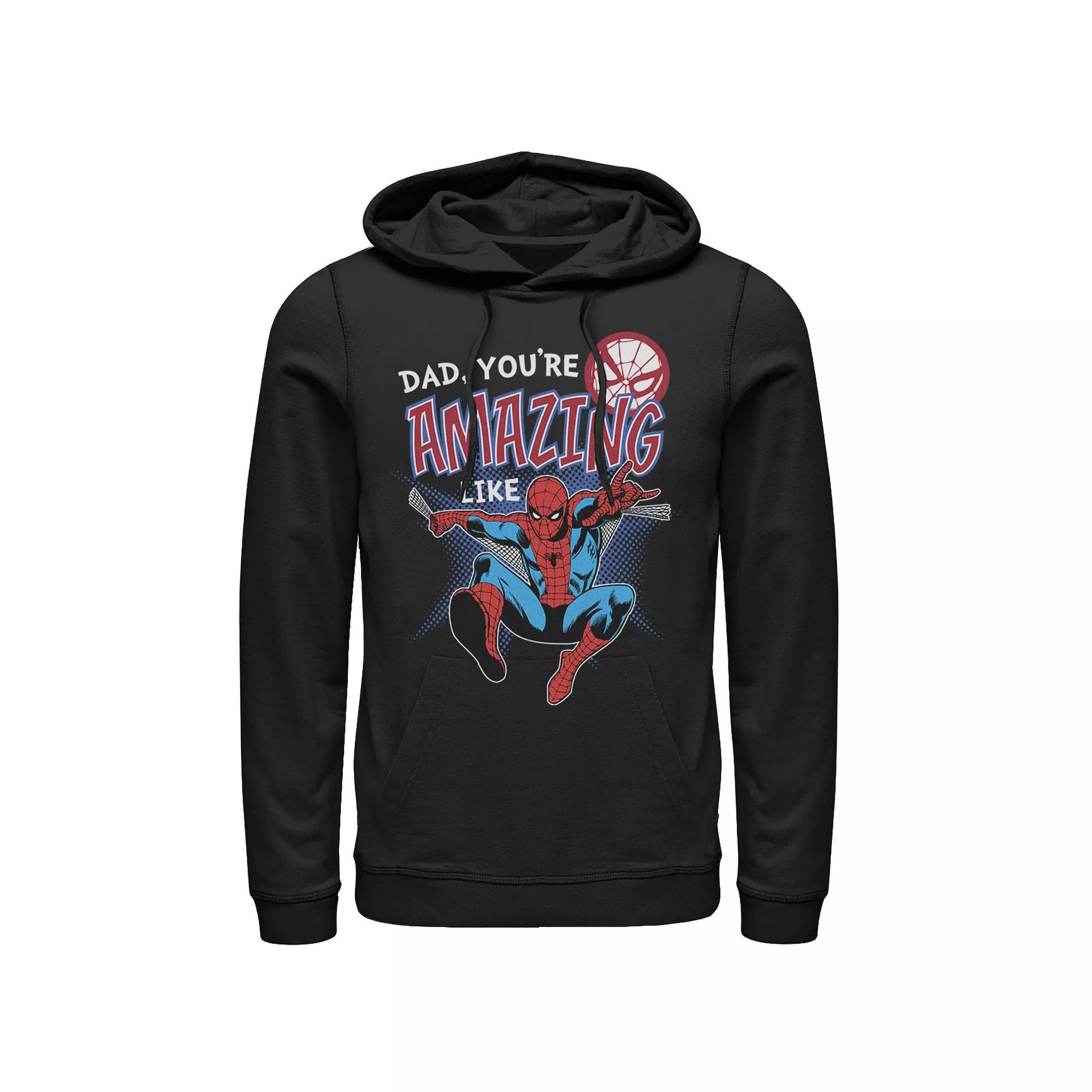 Men's Marvel Spider-Man Amazing Dad Father's Day Hoodie,  Product Image