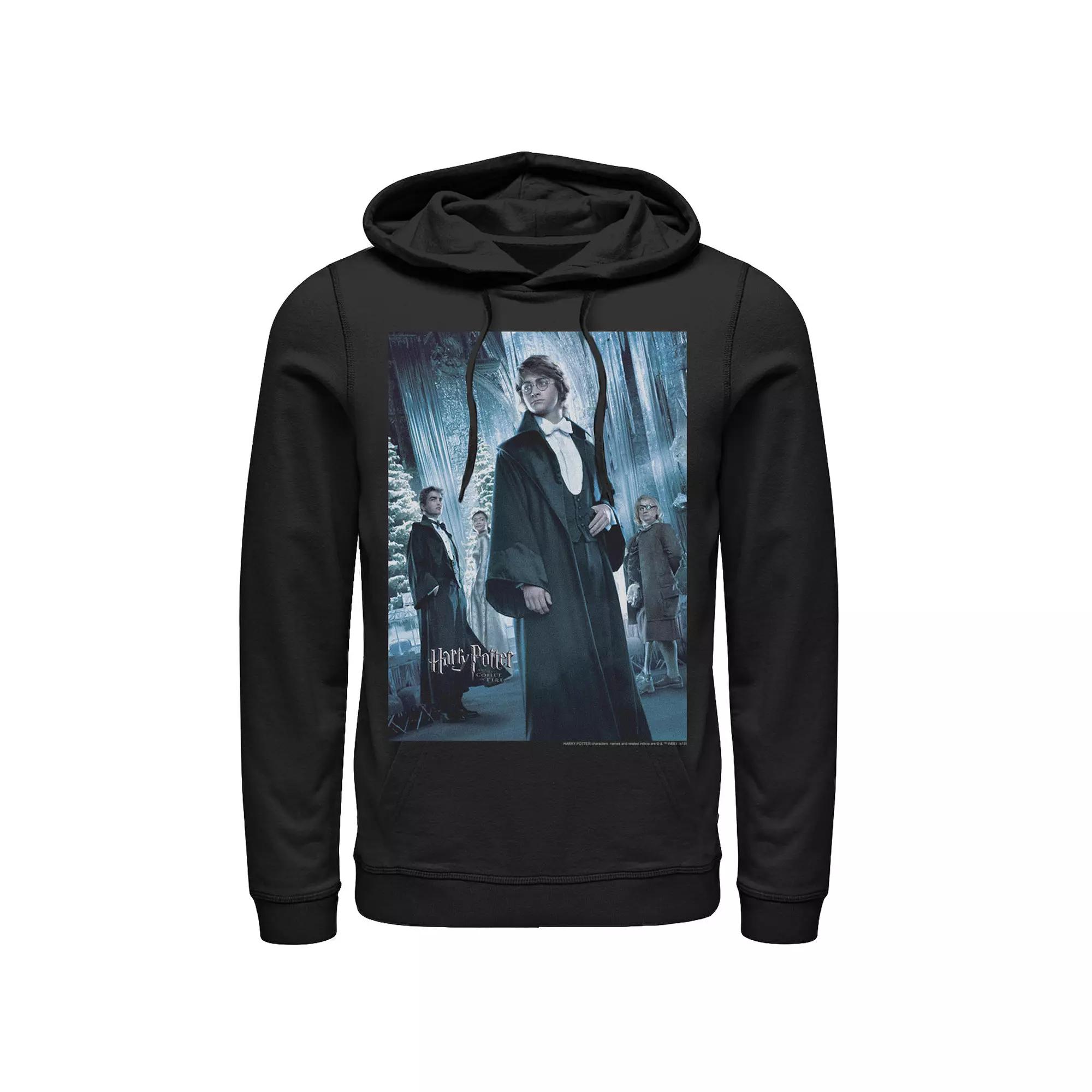 Men's Harry Potter Goblet Of Fire Yule Ball Character Poster Graphic Pullover Hoodie,  Product Image