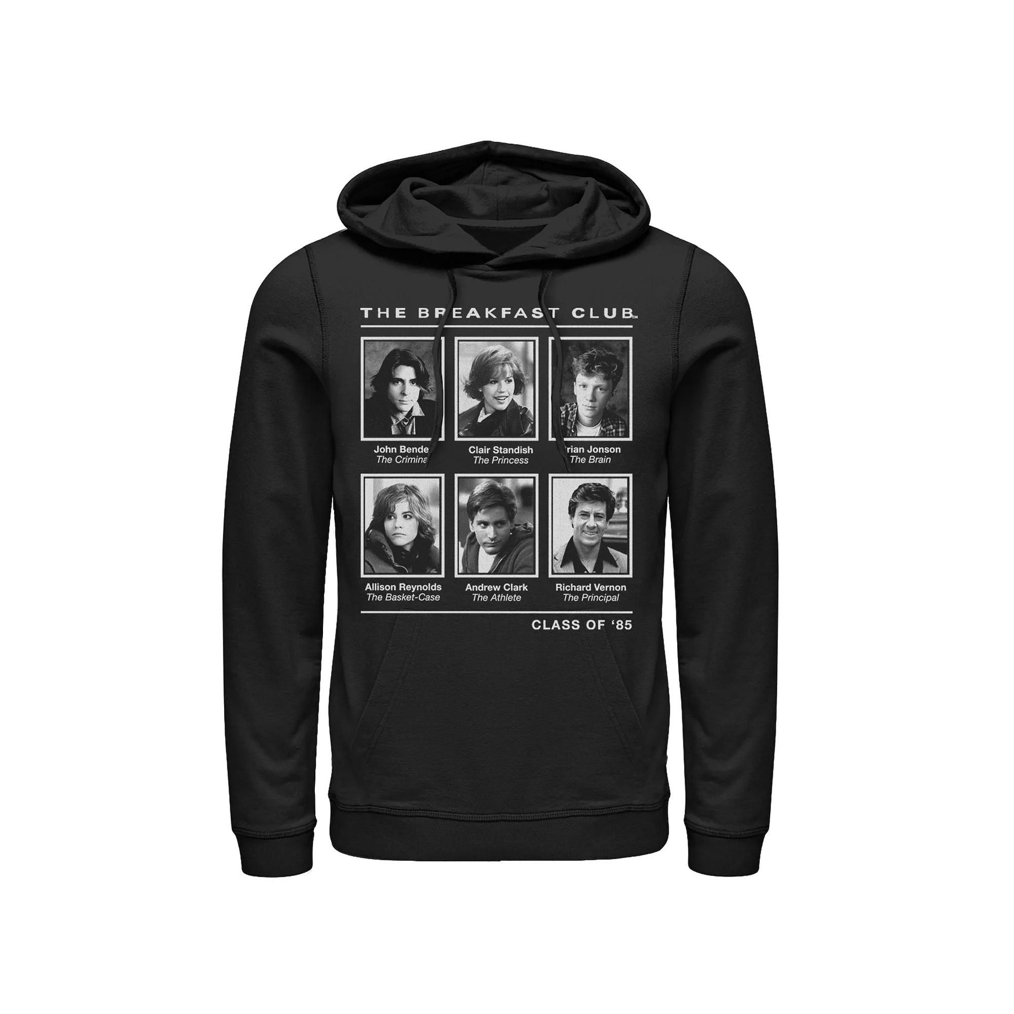 Men's Breakfast Club Year Book Club Photos Hoodie,  Product Image