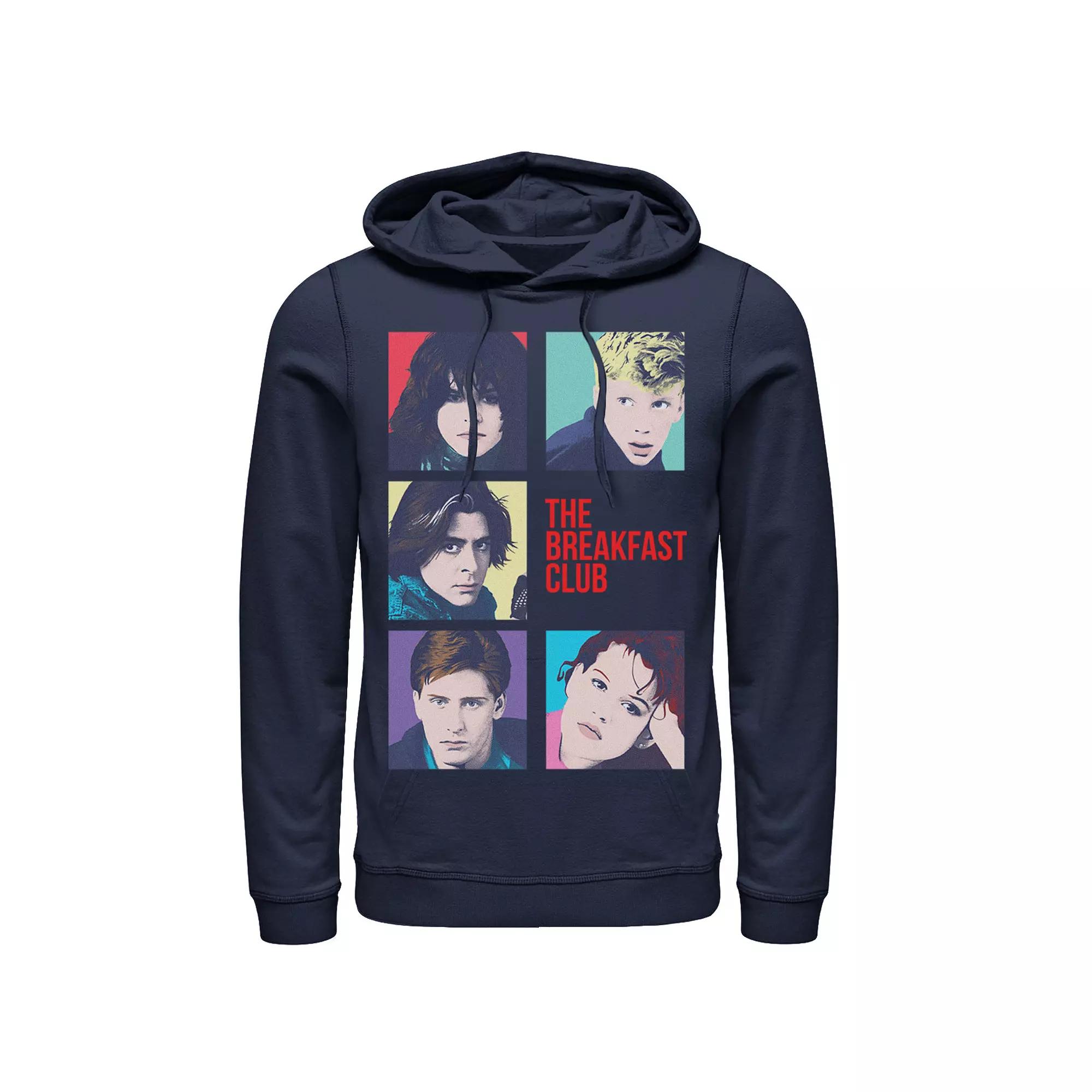 Men's Breakfast Club Group Shot Squares Hoodie,  Product Image