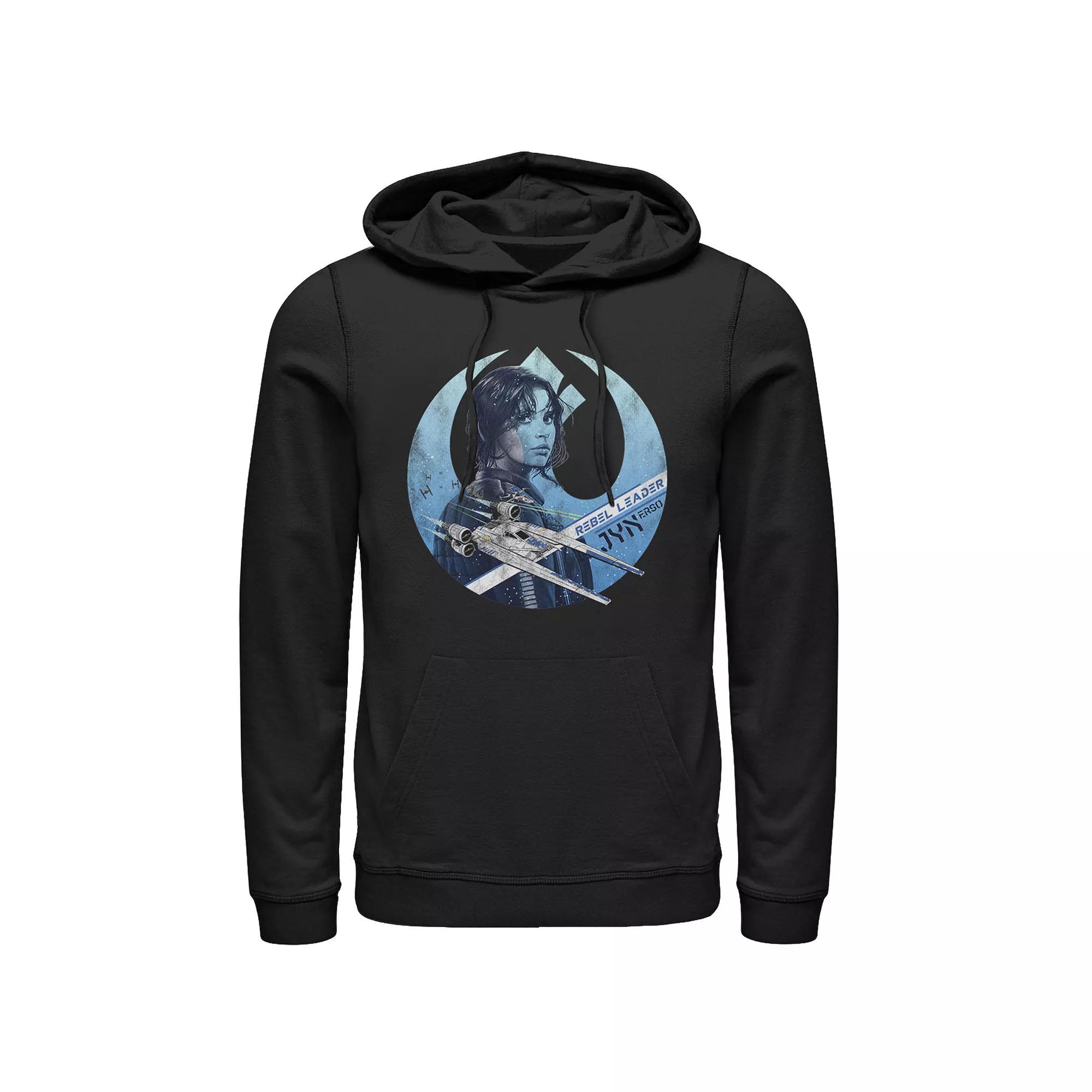 Men's Star Wars Rogue One Jyn Rebel U-Wing Logo Hoodie,  Product Image