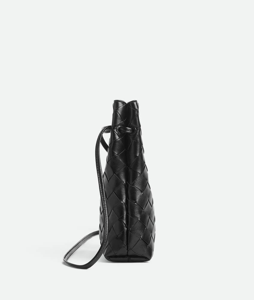 Women's Intrecciato Pouch in Black Product Image