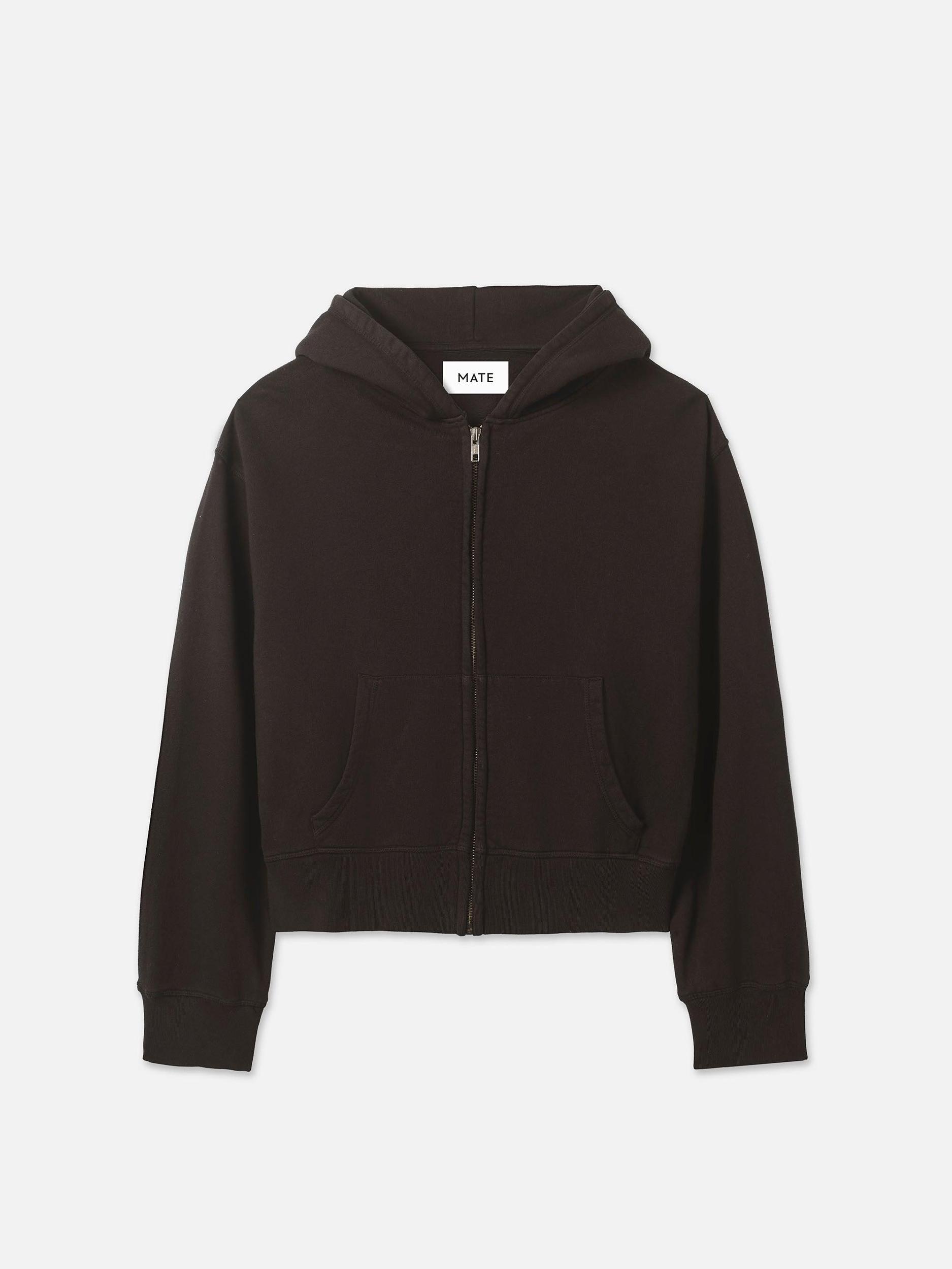 Organic Fleece Zip Hoodie Female Product Image