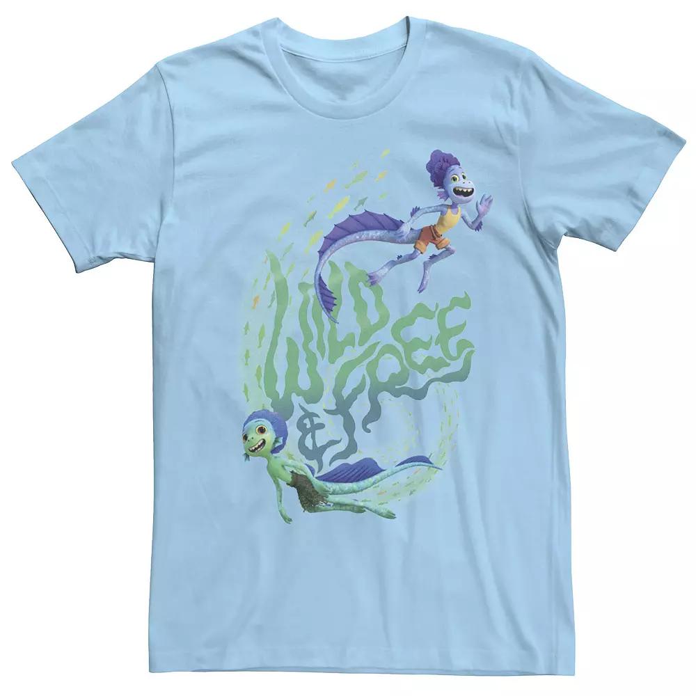 Disney / Pixar's Luca & Alberto Men's Wild & Free Tee,  Product Image