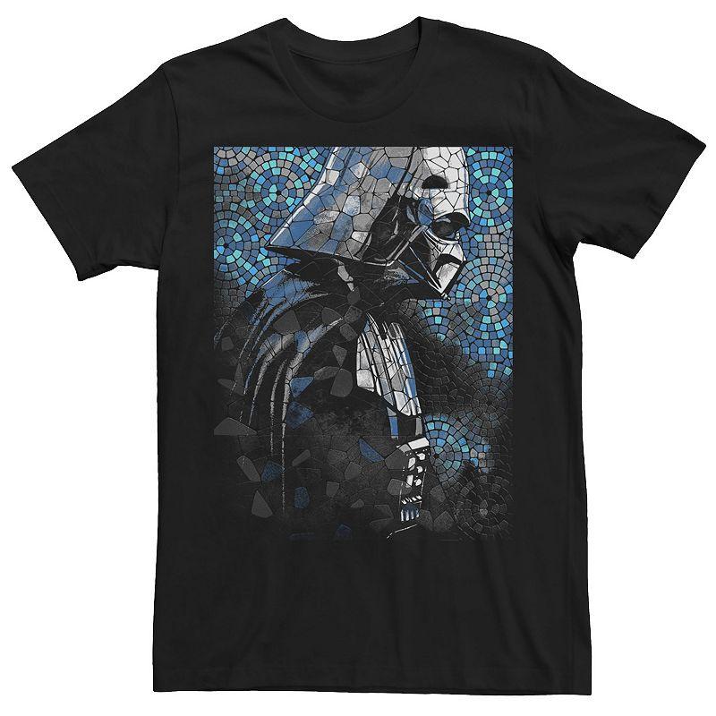 Men's Star Wars Last Jedi First Order Cutout Grunge Poster Tee,  Product Image