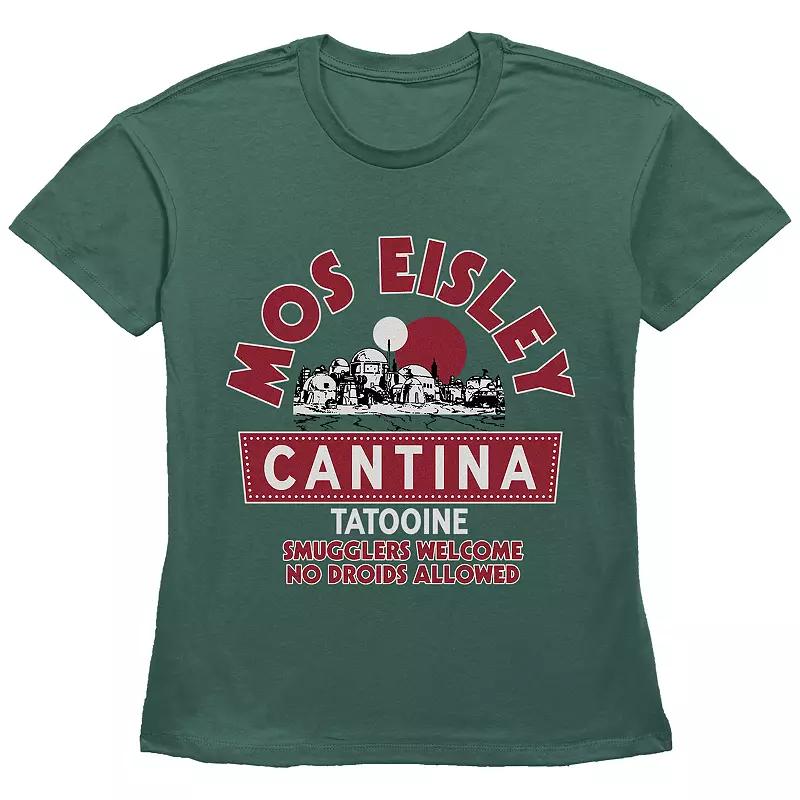 Women's Star Wars Mos Eisley Cantina Tatooine Basic Fit Graphic Tee, Girl's,  Product Image