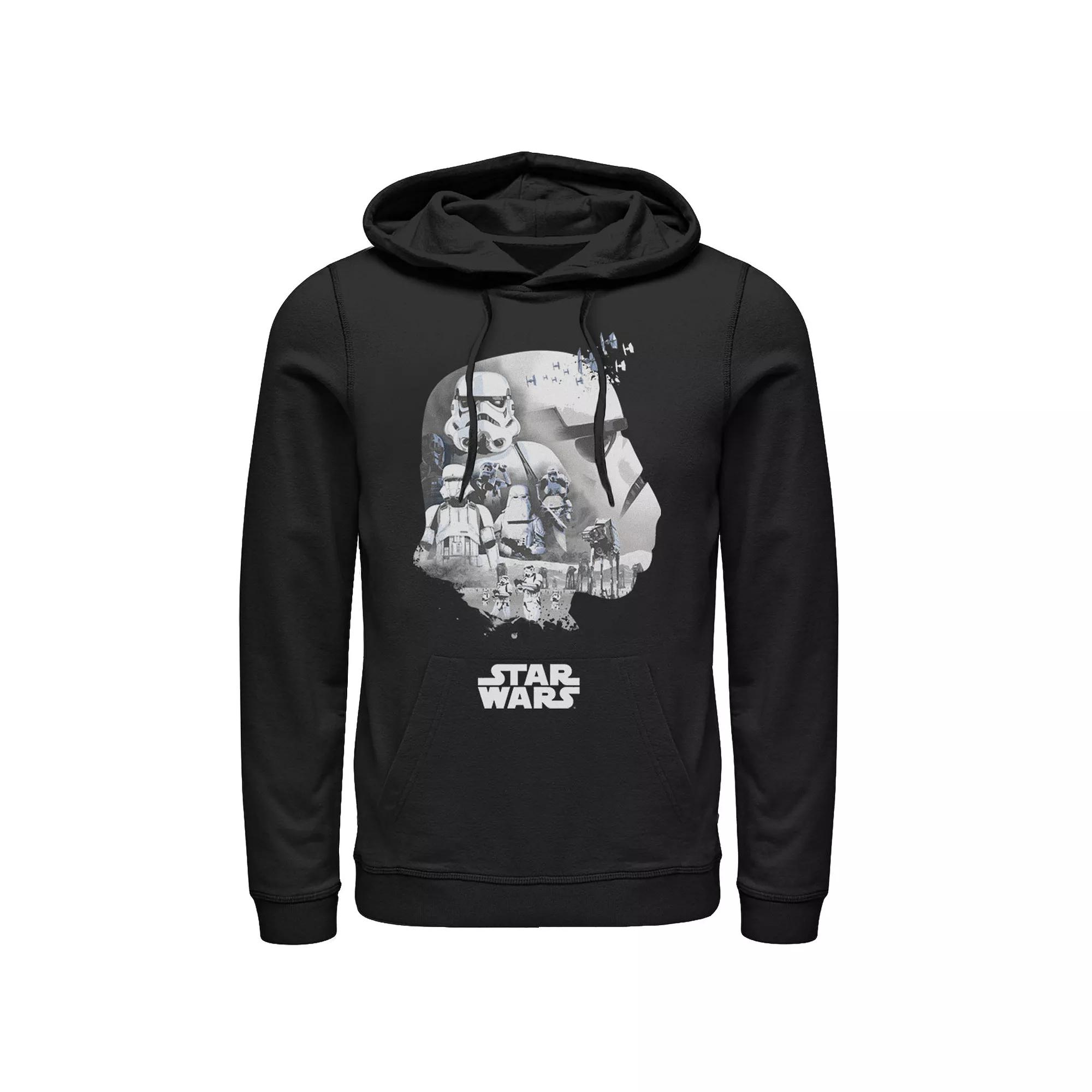 Men's Star Wars Stromtrooper Helmet Fill Hoodie,  Product Image