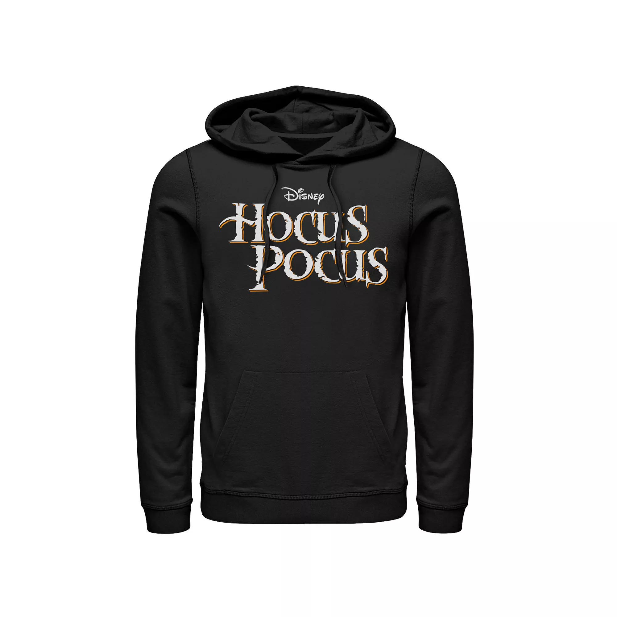 Disney's Hocus Pocus Men's Logo Hoodie, Size: 3XL, Black Product Image