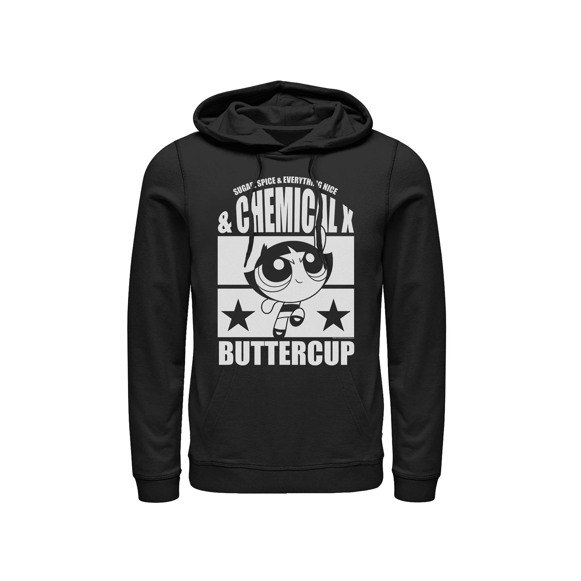 Men's Cartoon Network Powerpuff Girls Buttercup Chemical X Hoodie,  Product Image